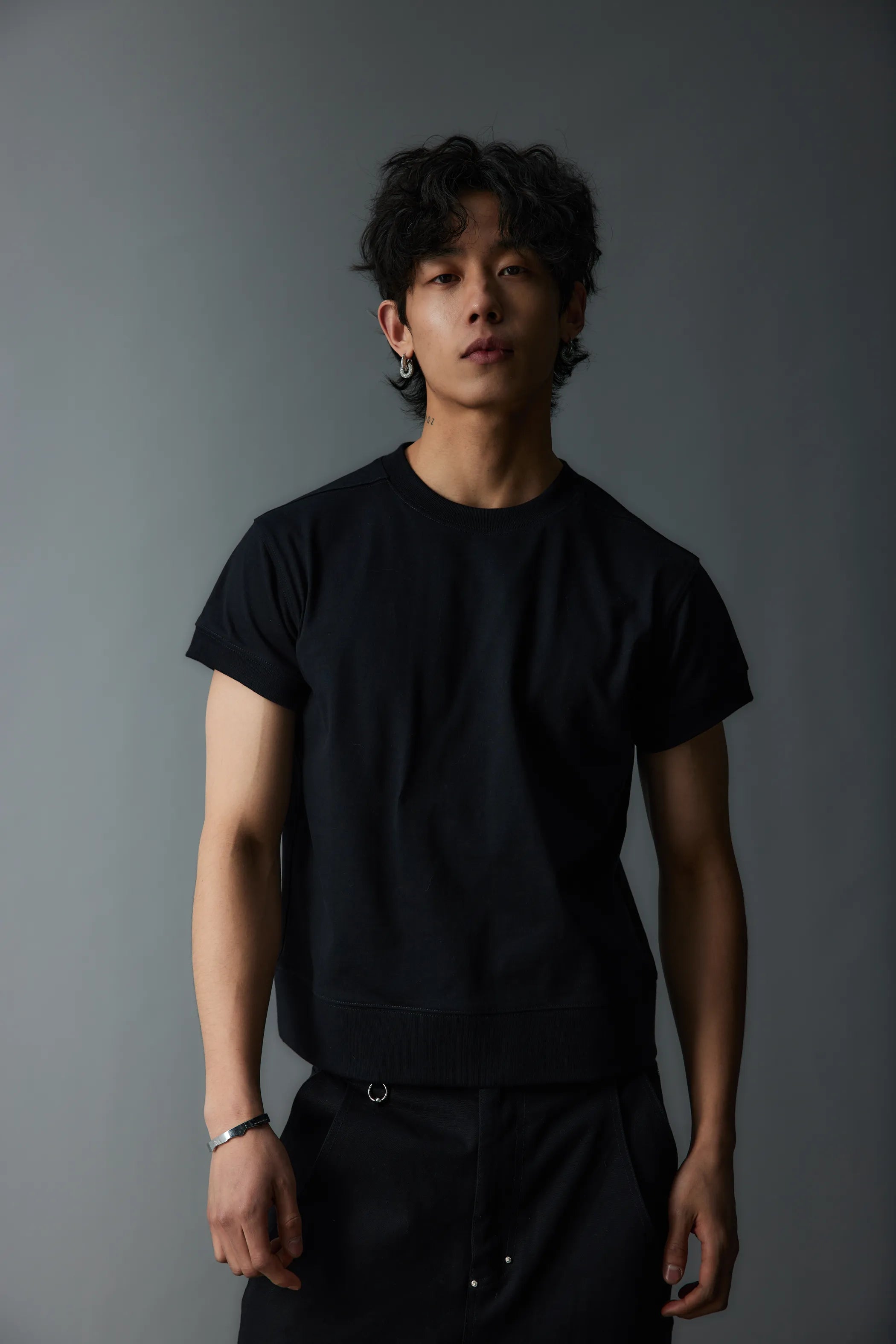 Leather-Label Premium Cotton Tee