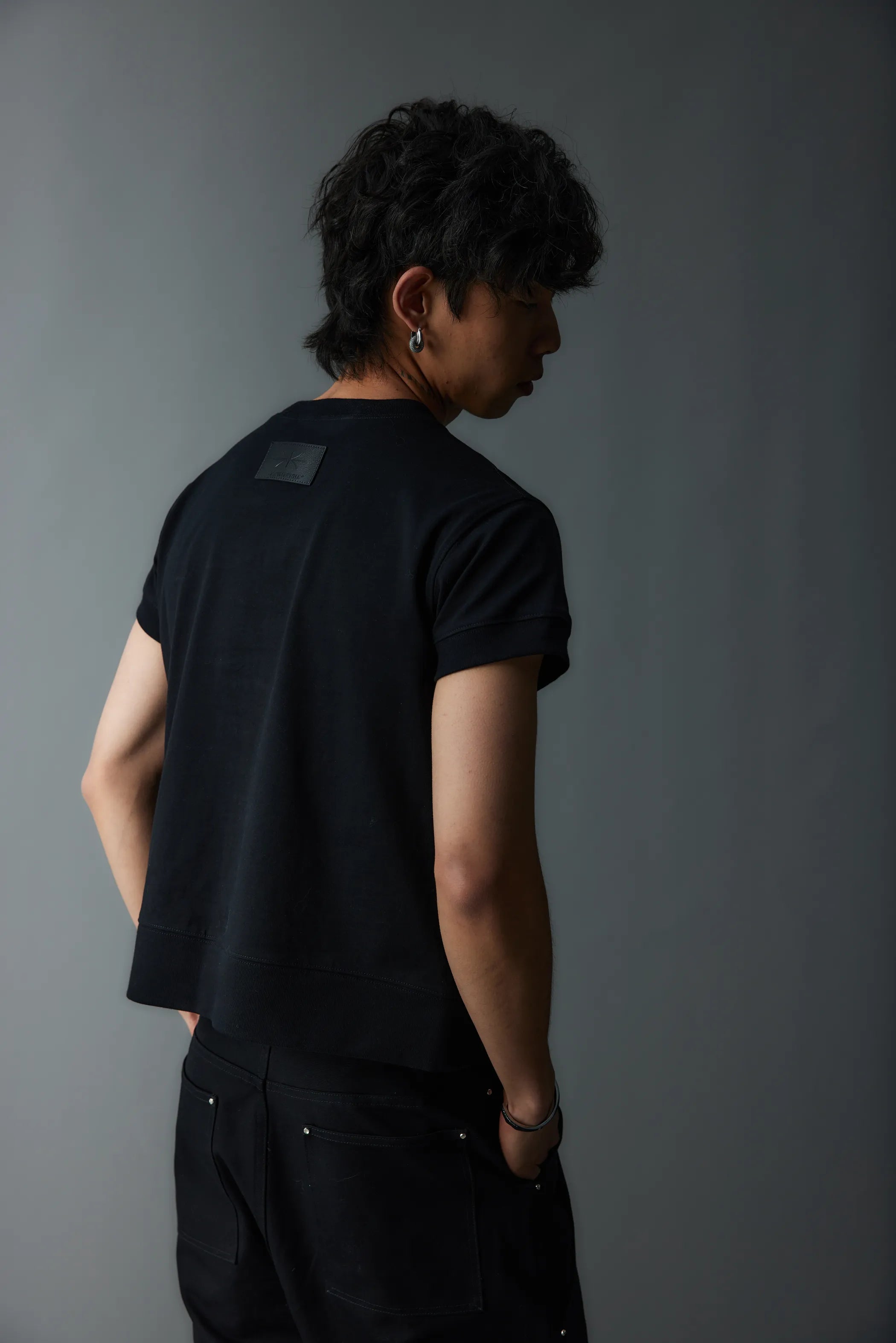 Leather-Label Premium Cotton Tee