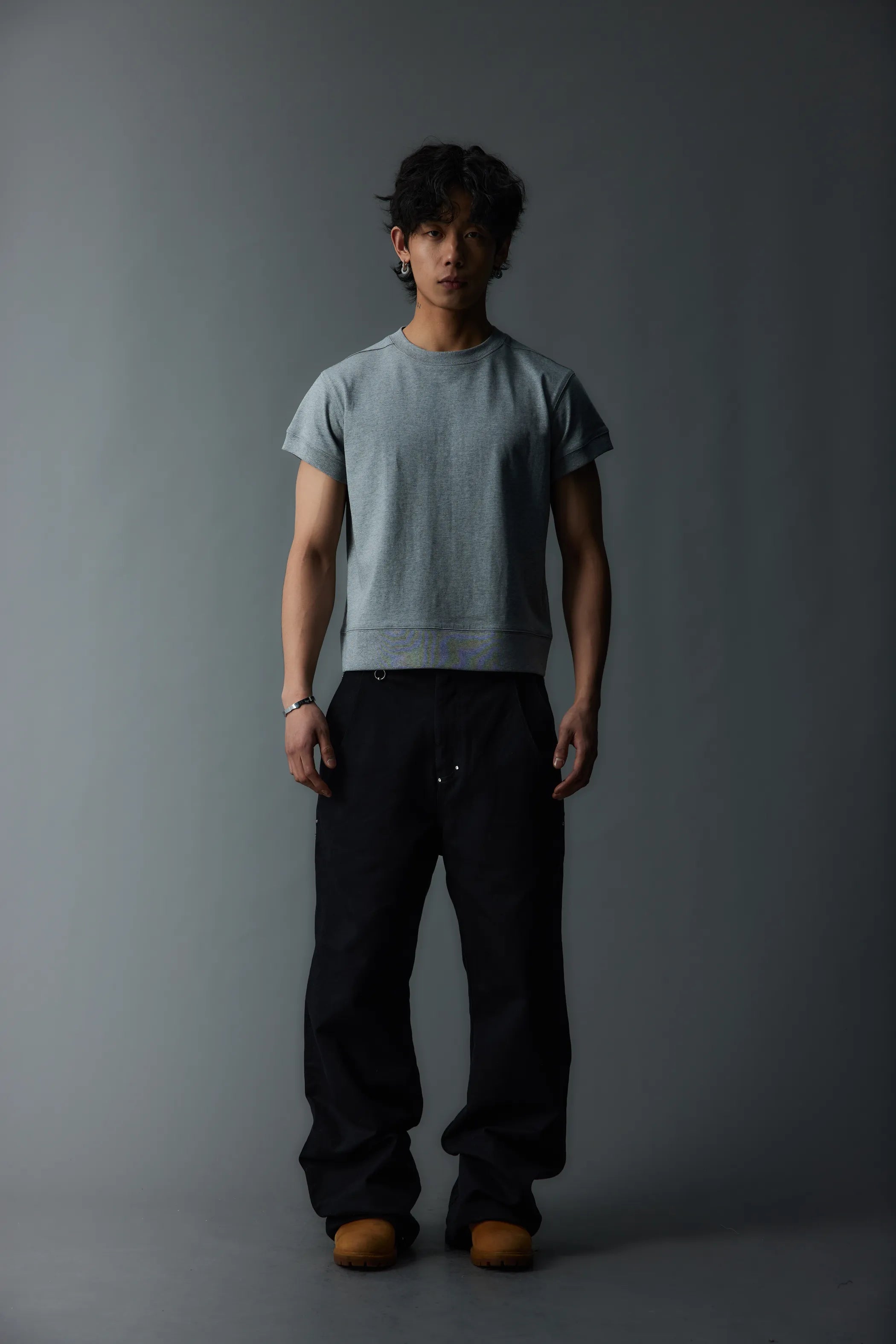Leather-Label Premium Cotton Tee