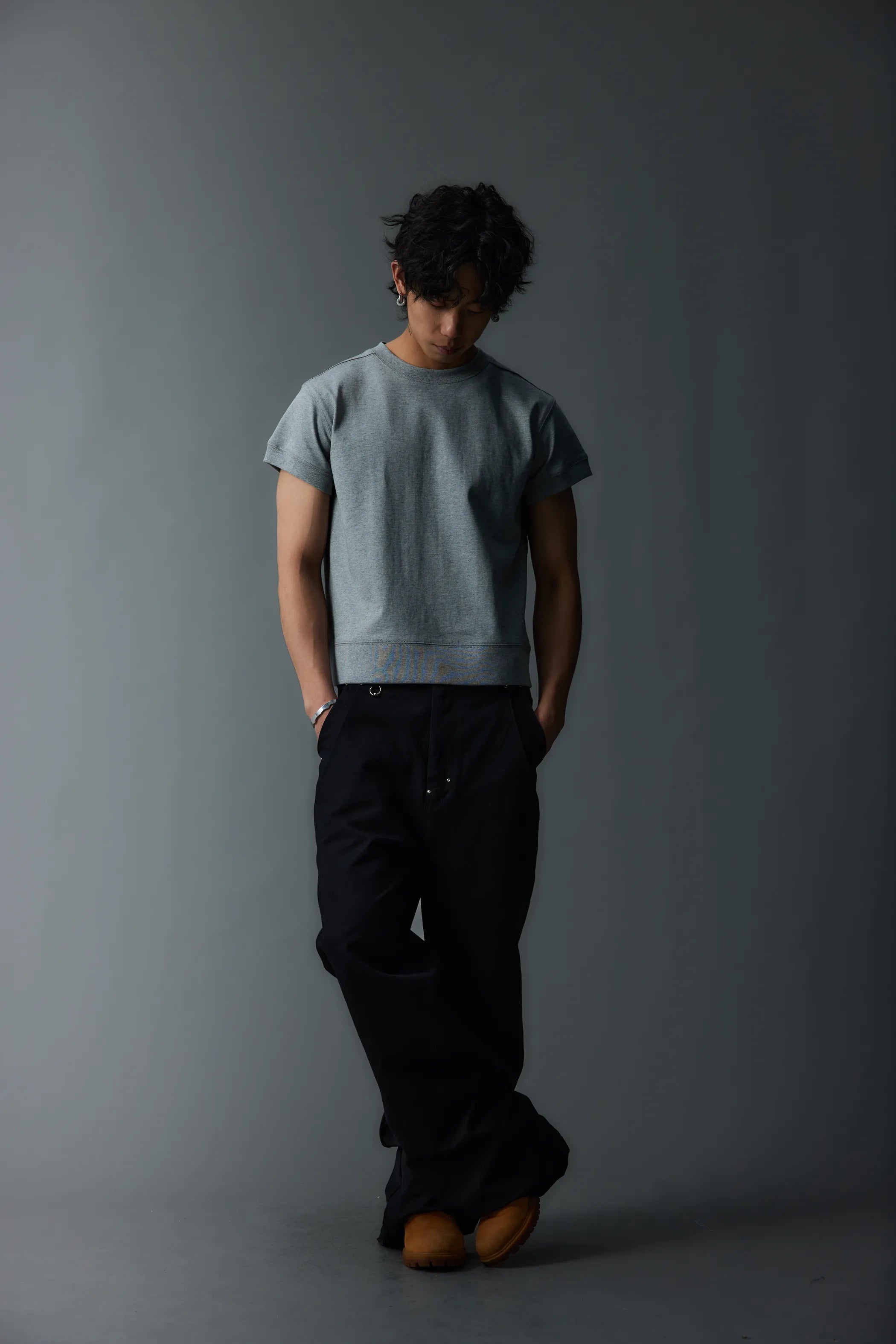 Leather-Label Premium Cotton Tee