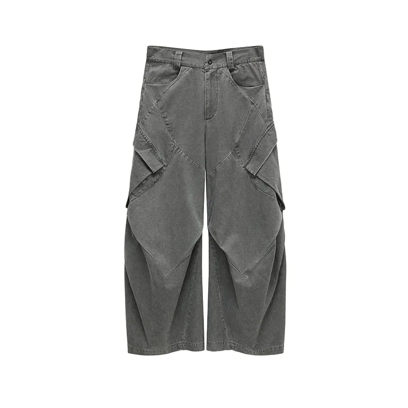 Scimitar structure cargo pants