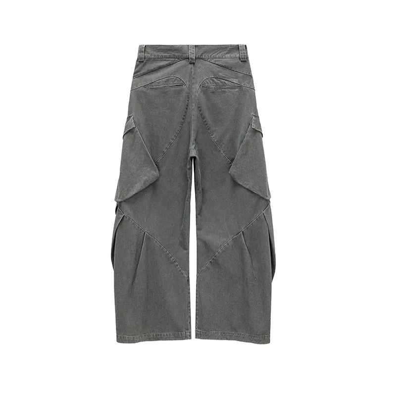 Scimitar structure cargo pants