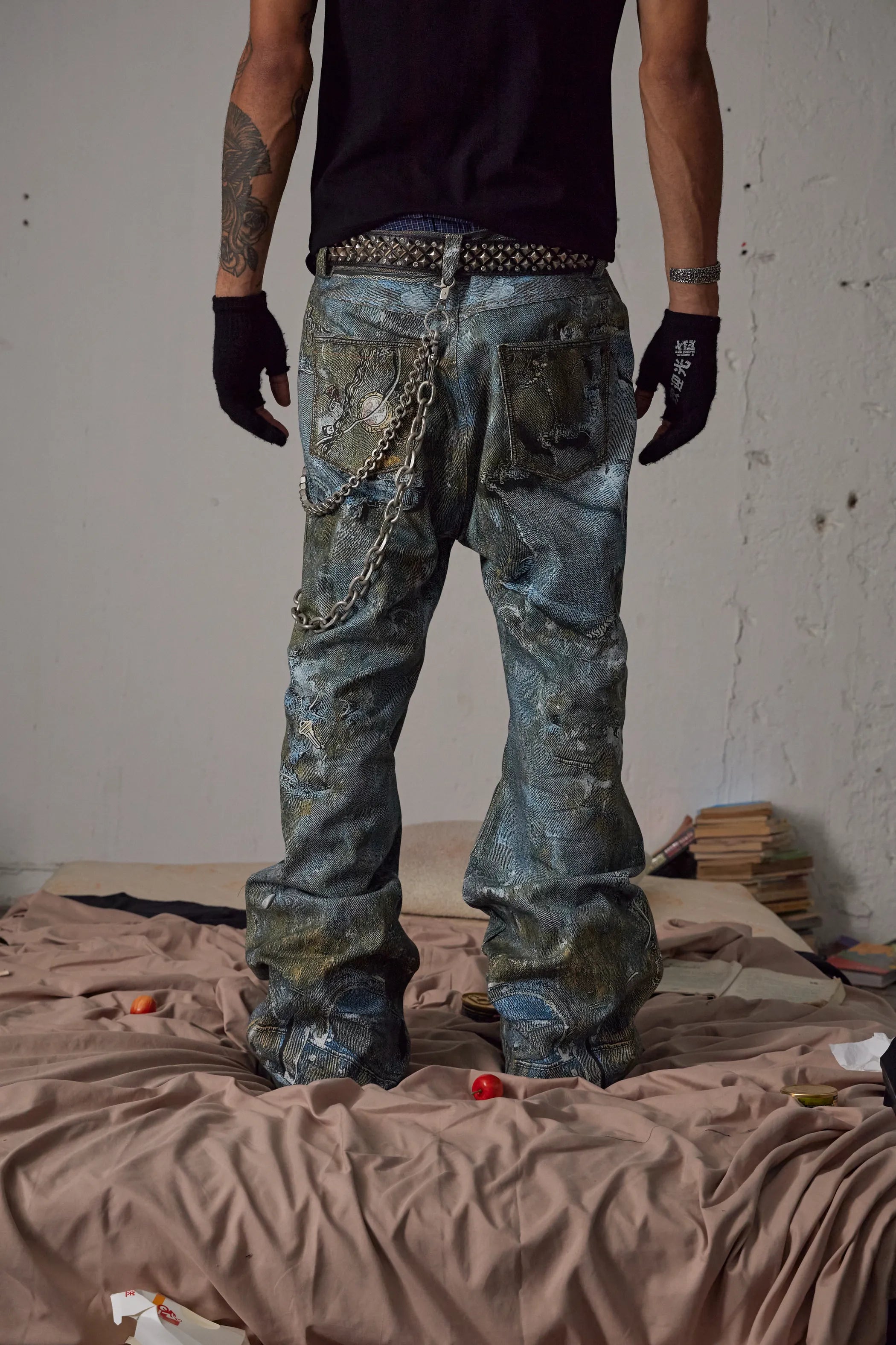 All-Over Print Jewelry Pants