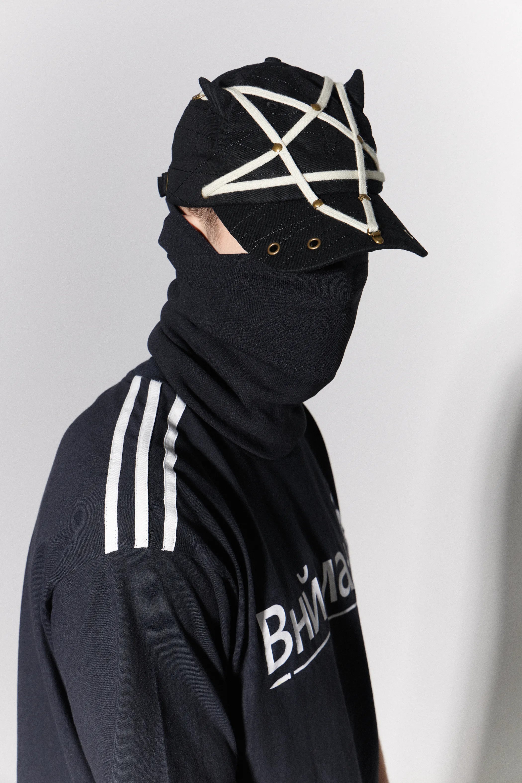 Black Pentagram Cap
