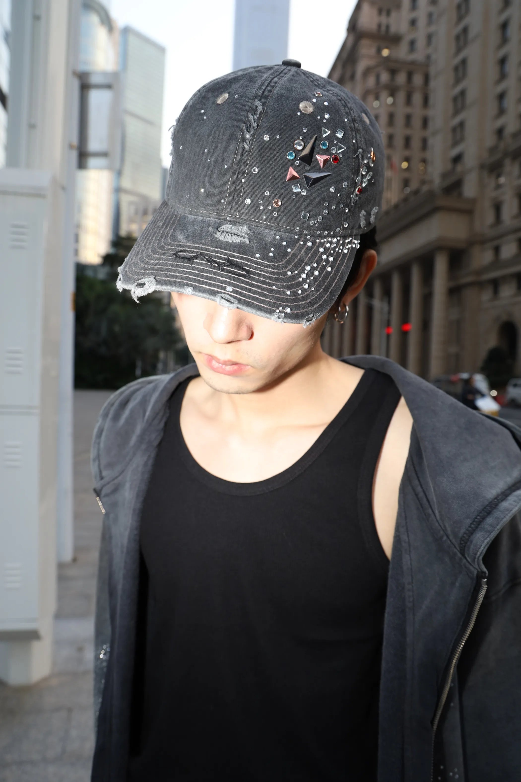 Rhinestone Baseball Cap