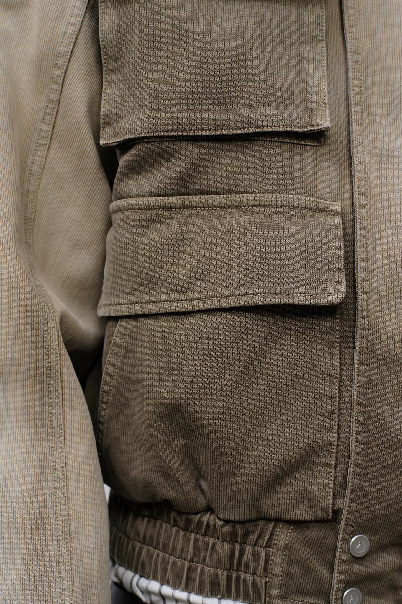 Mechanic Multi-Pocket Bomber Jacket