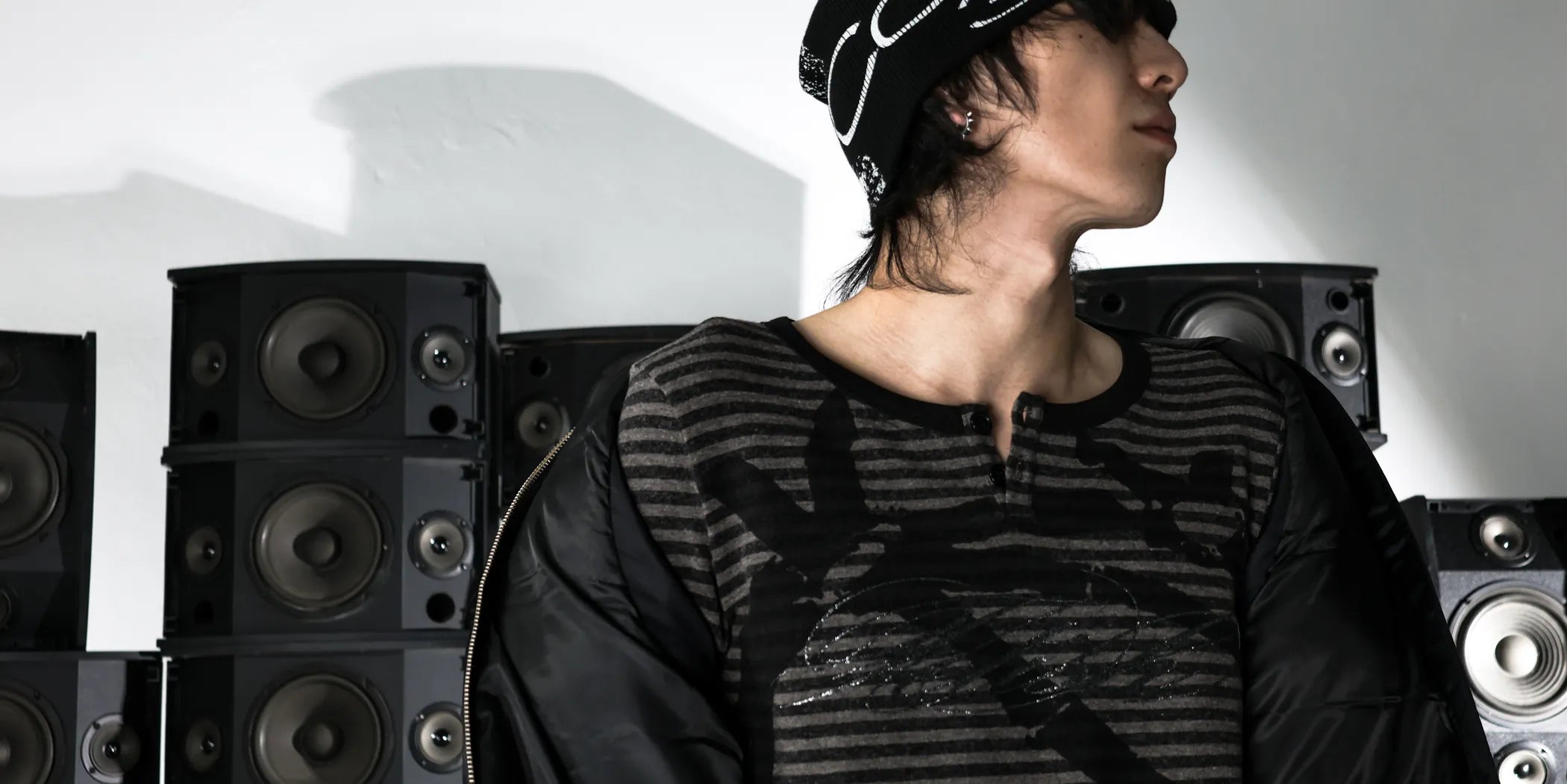 Skull Graphic Knit Beanie