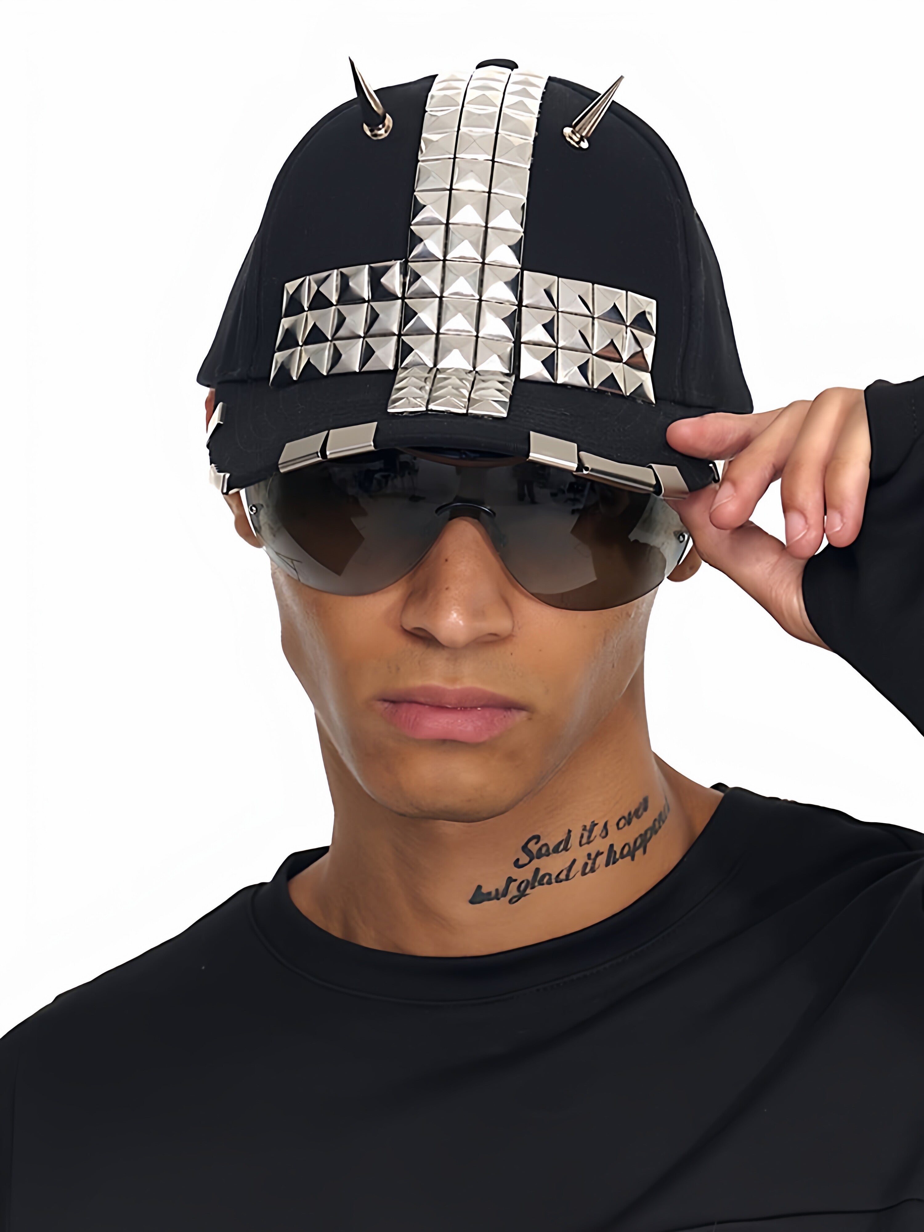 "RЖЯ" Cross iron-plate rivet cap