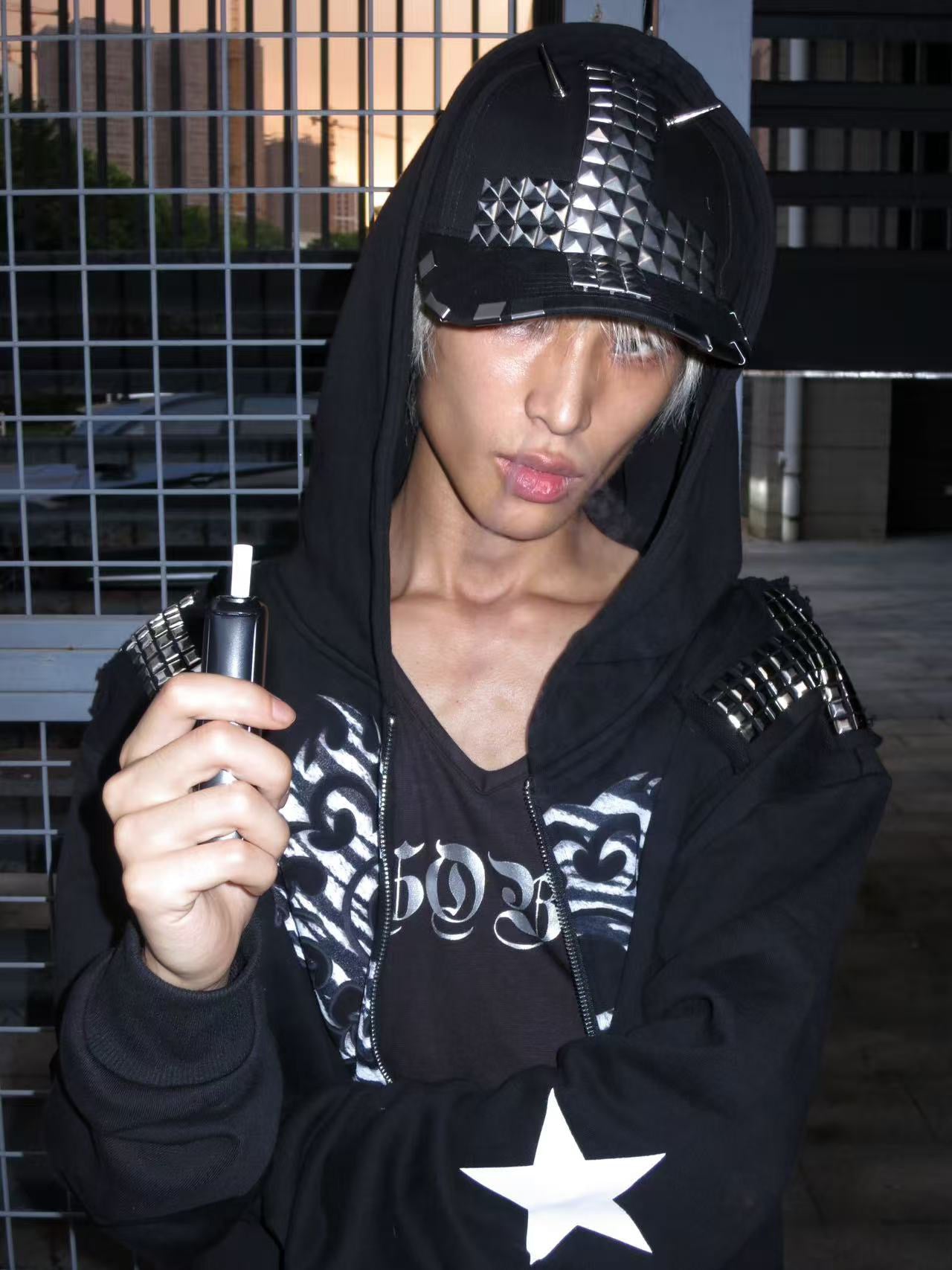 "RЖЯ" Cross iron-plate rivet cap
