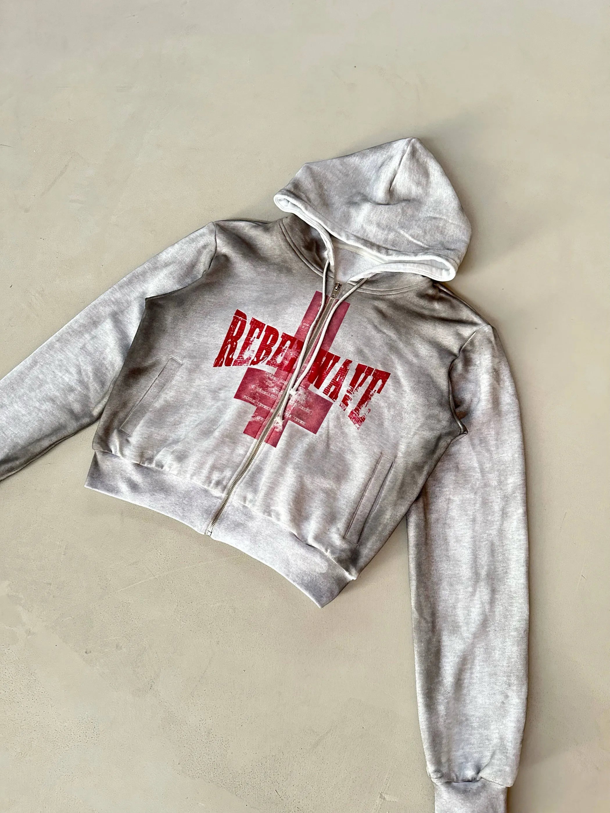"✝" Distressed sweatshirt