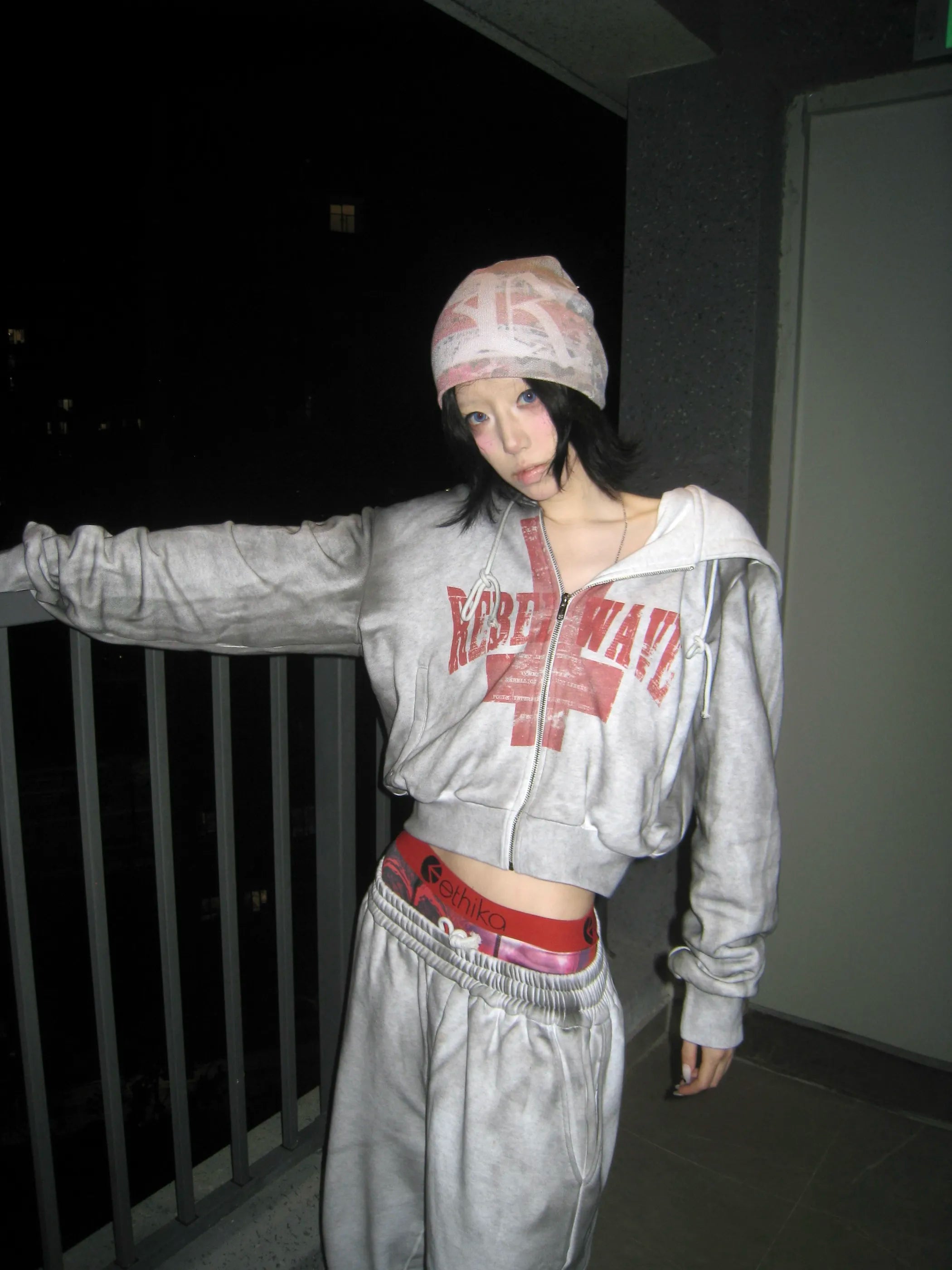 "✝" Distressed sweatshirt