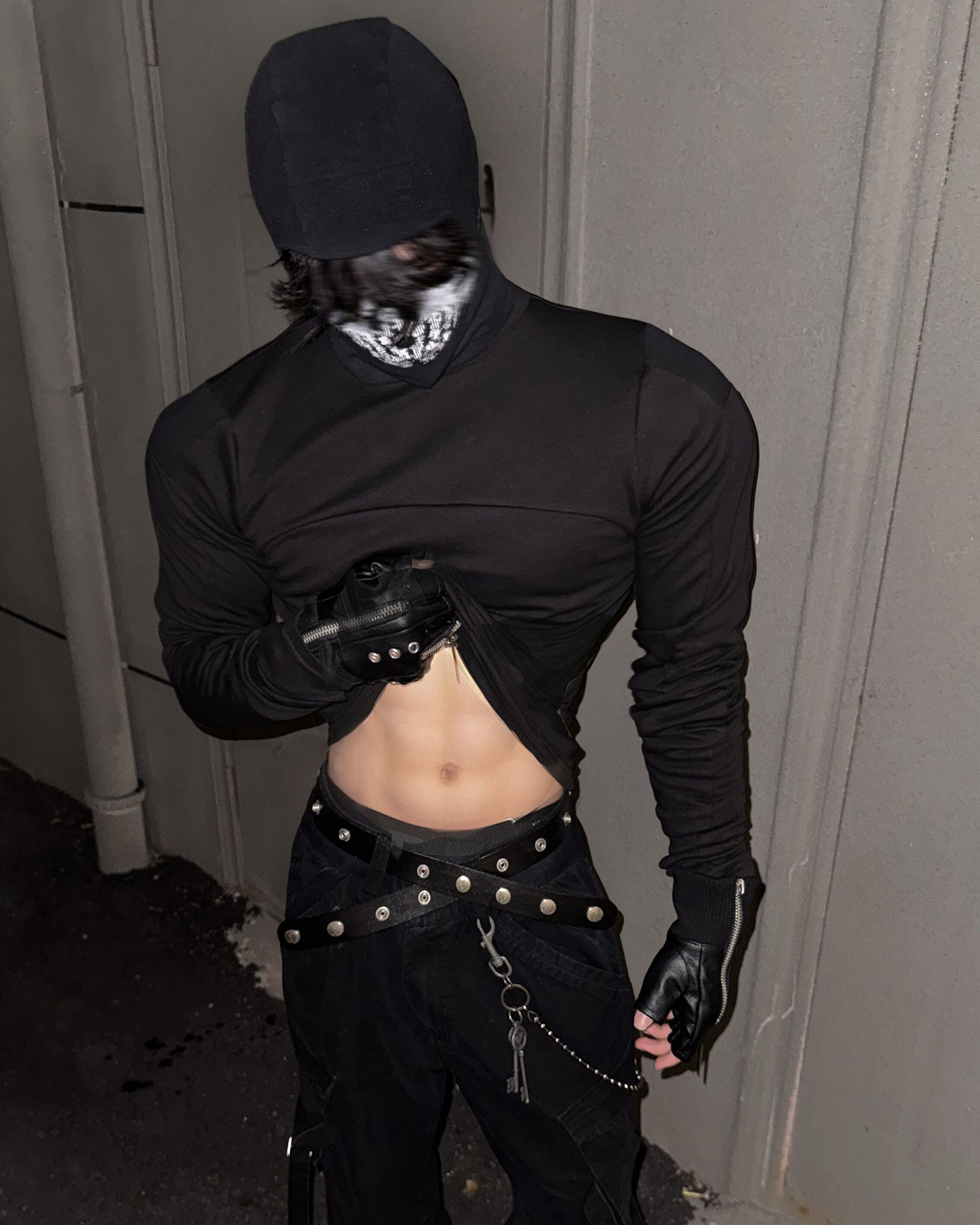 "✝" Fitted base-layer long-sleeve