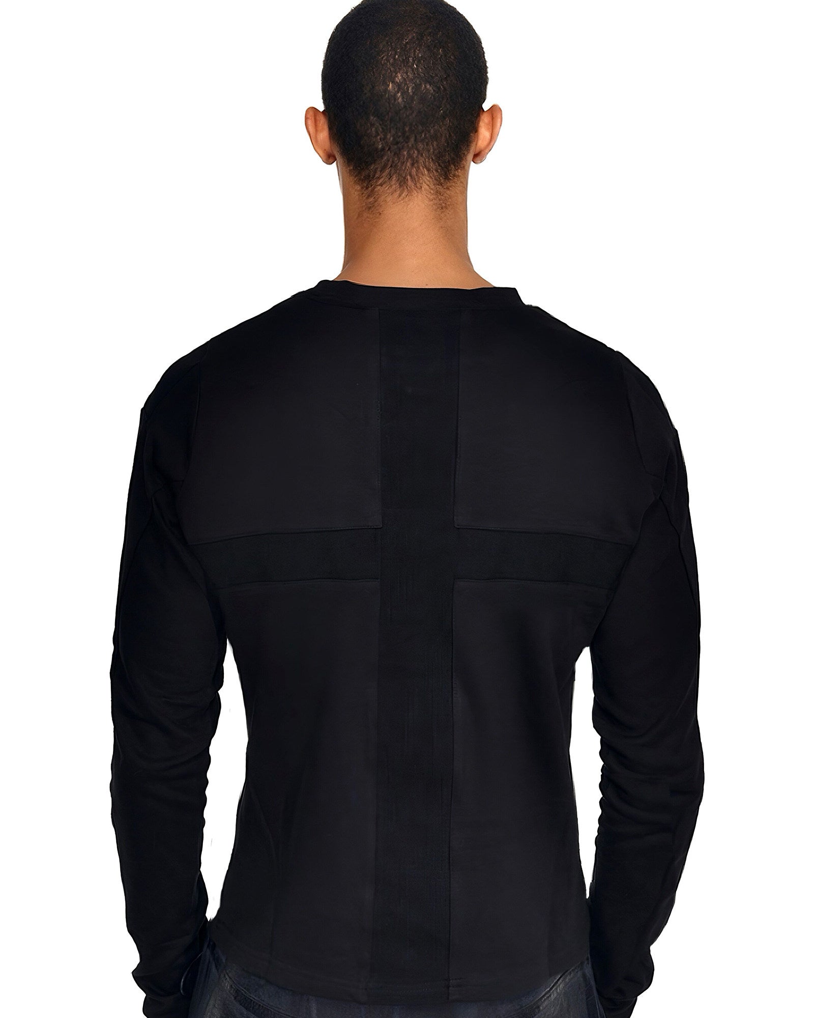 "✝" Fitted base-layer long-sleeve