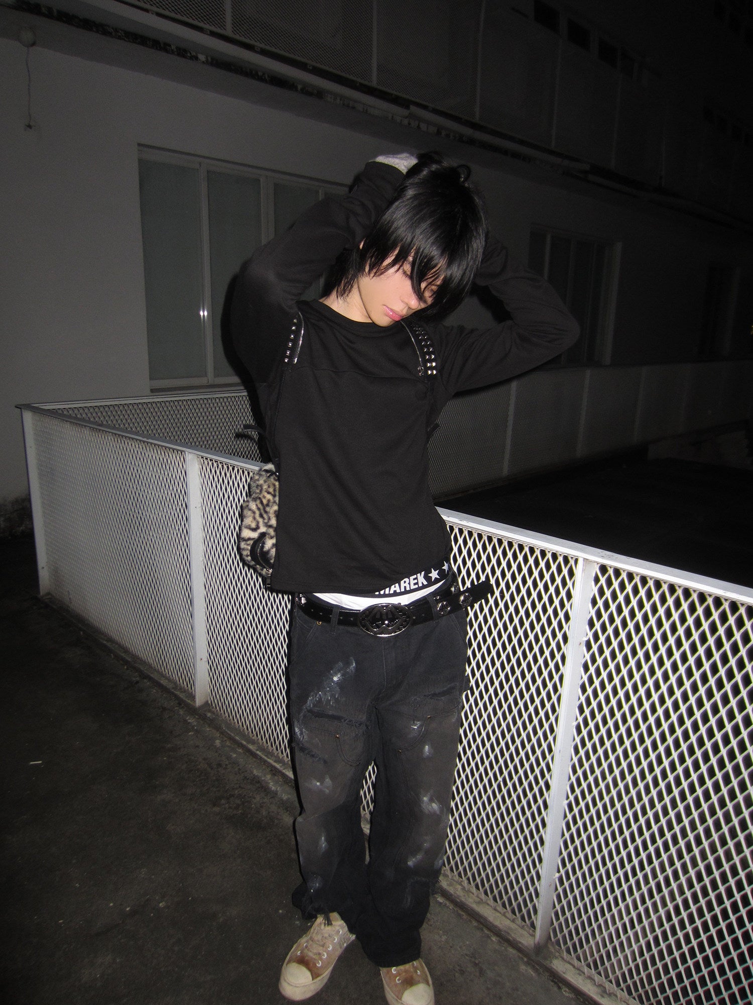 "✝" Fitted base-layer long-sleeve