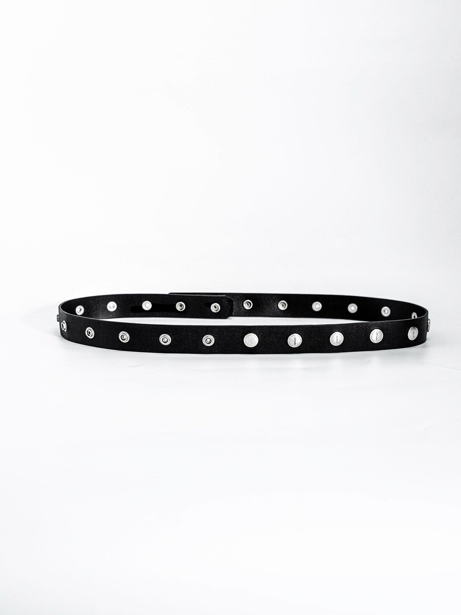 "SØL" Rivet snap-buckle belt