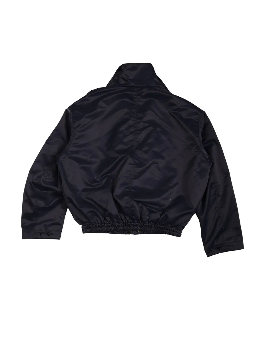 AFLAME Embroidered nylon lapel jacket