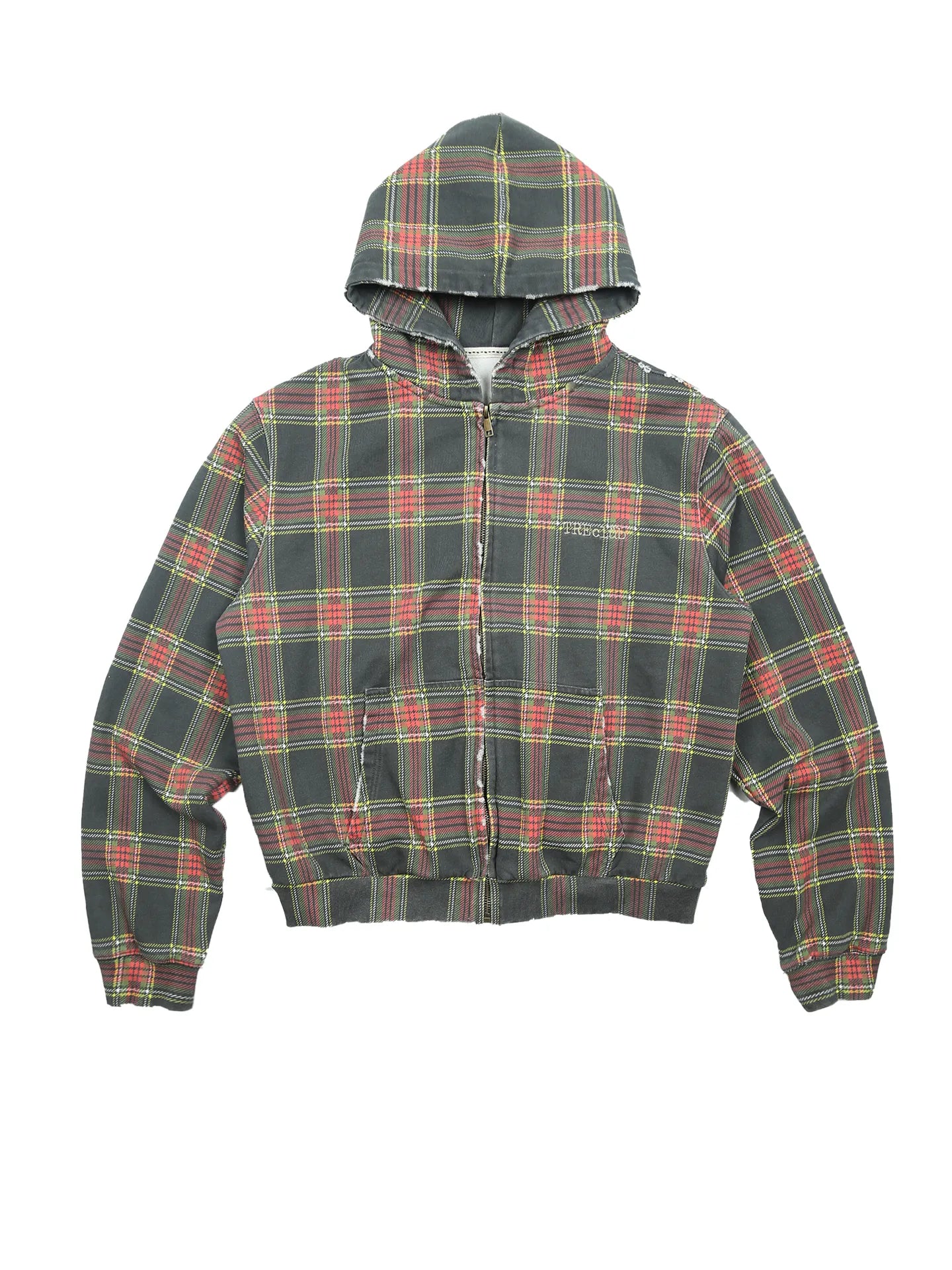 Vintage Plaid Sweatshirt