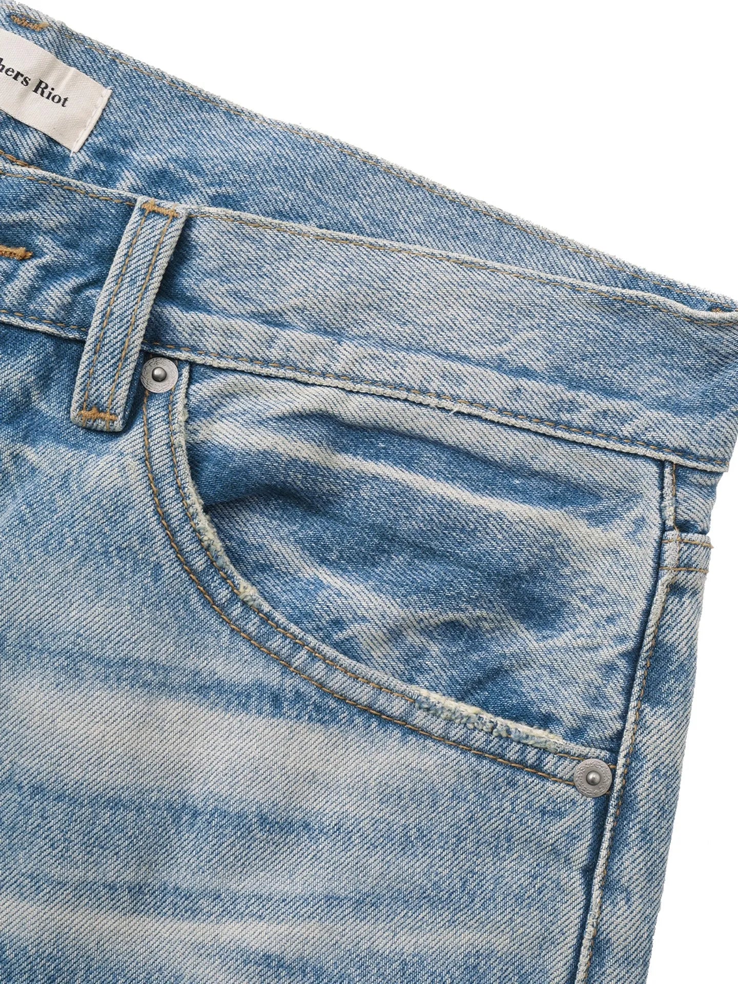 Cream Blue jeans