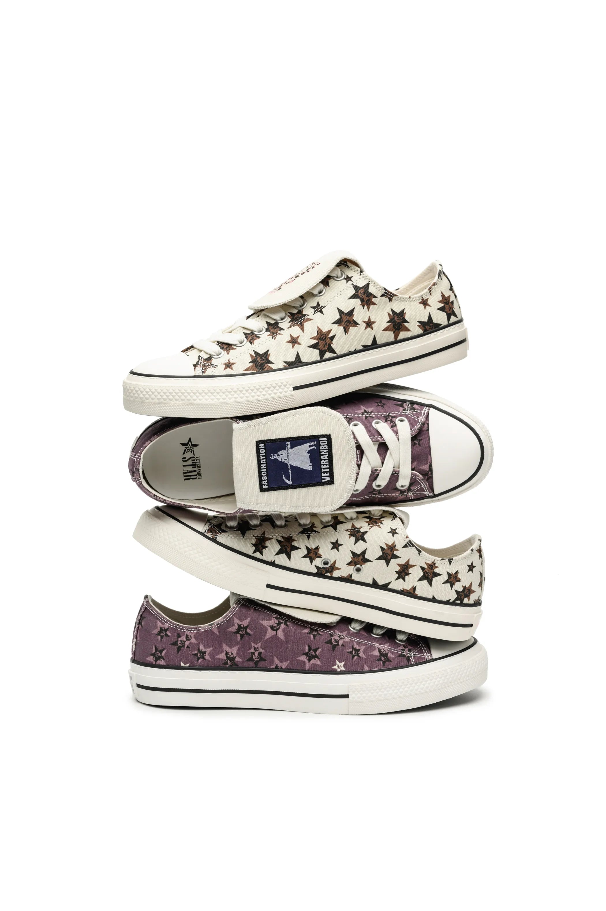 Leopard monogram sneakers