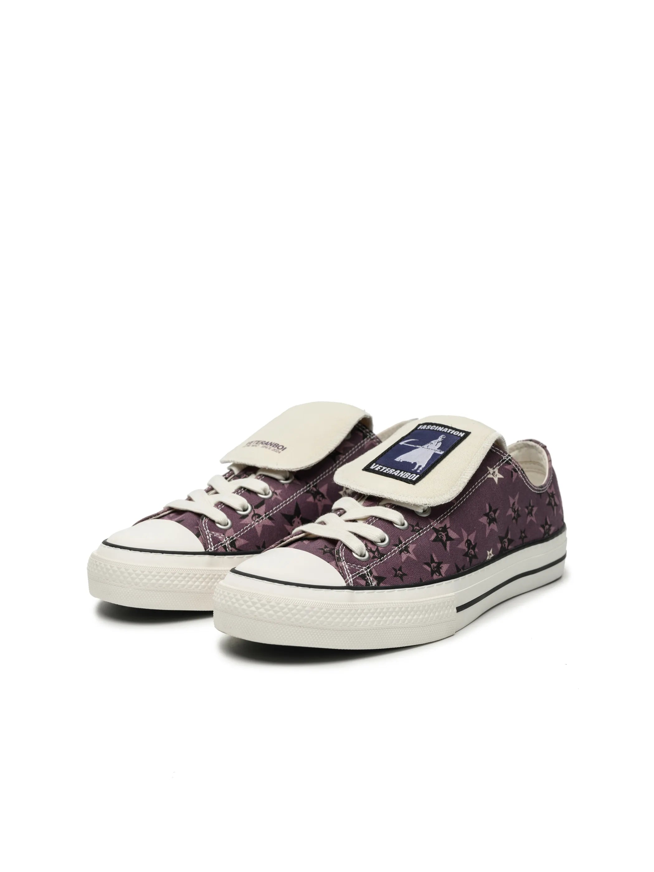 Leopard monogram sneakers