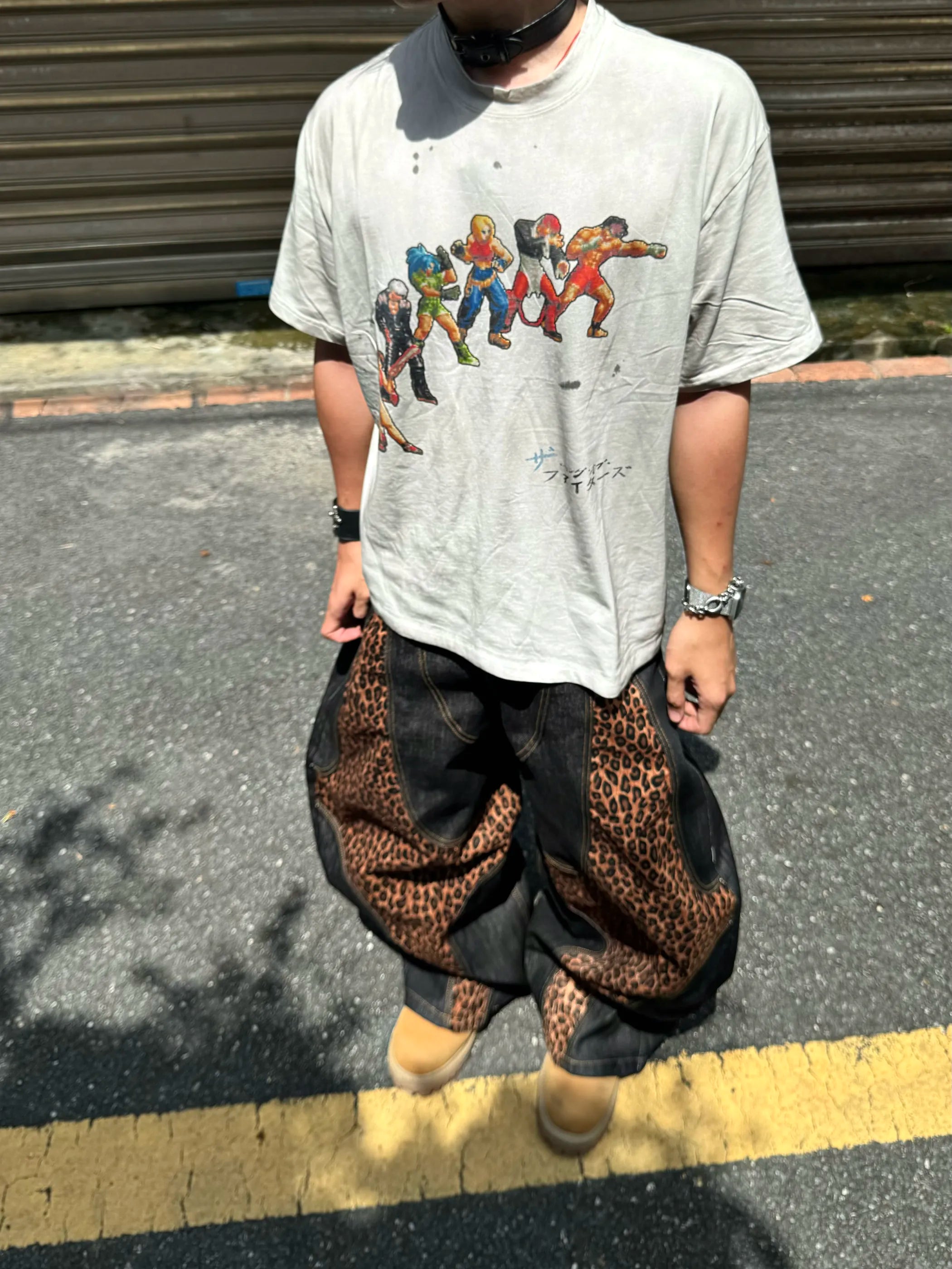 KOF Parody Vintage Washed Tee