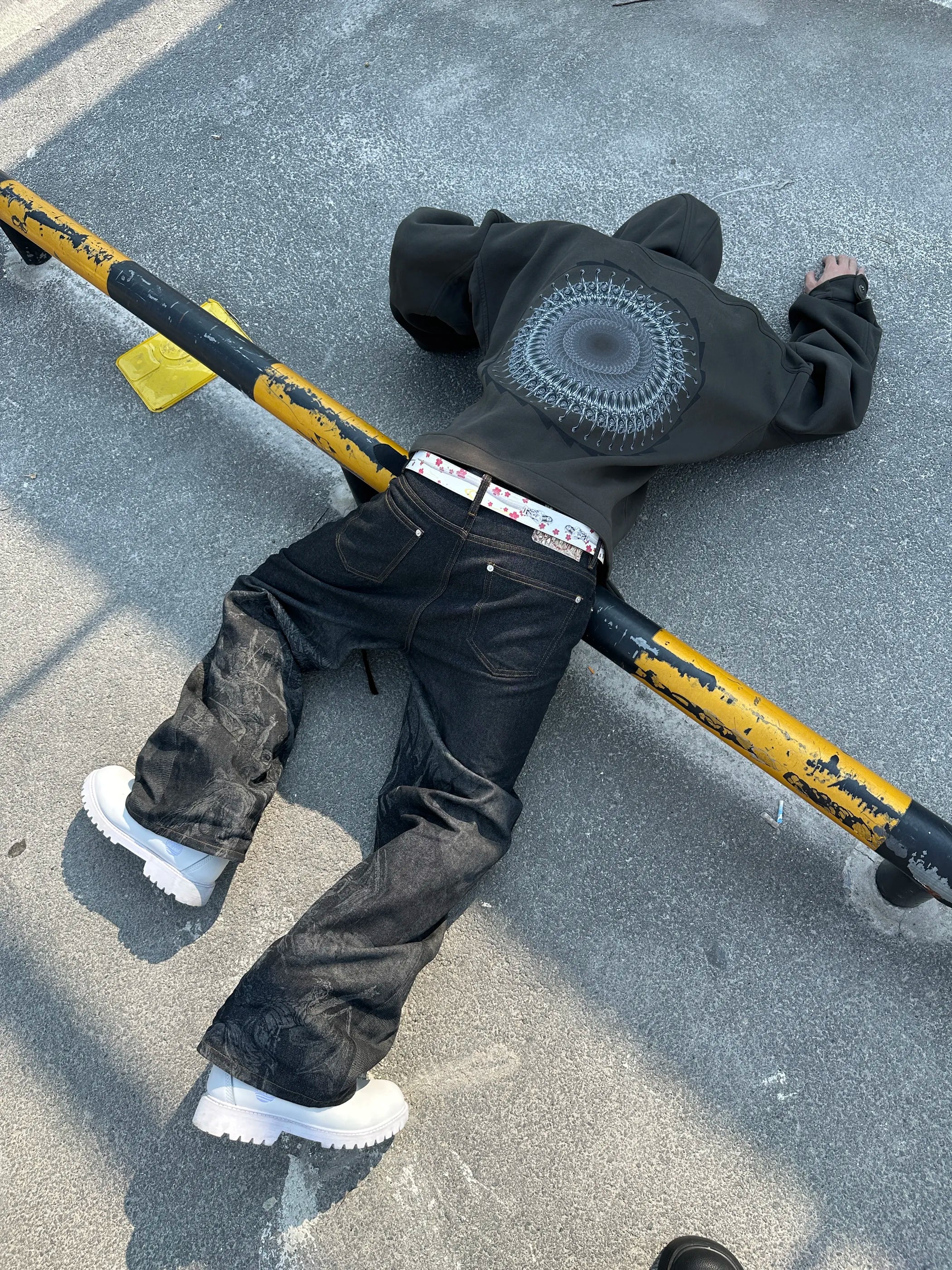 Paradise Lost Laser Baggy Jeans