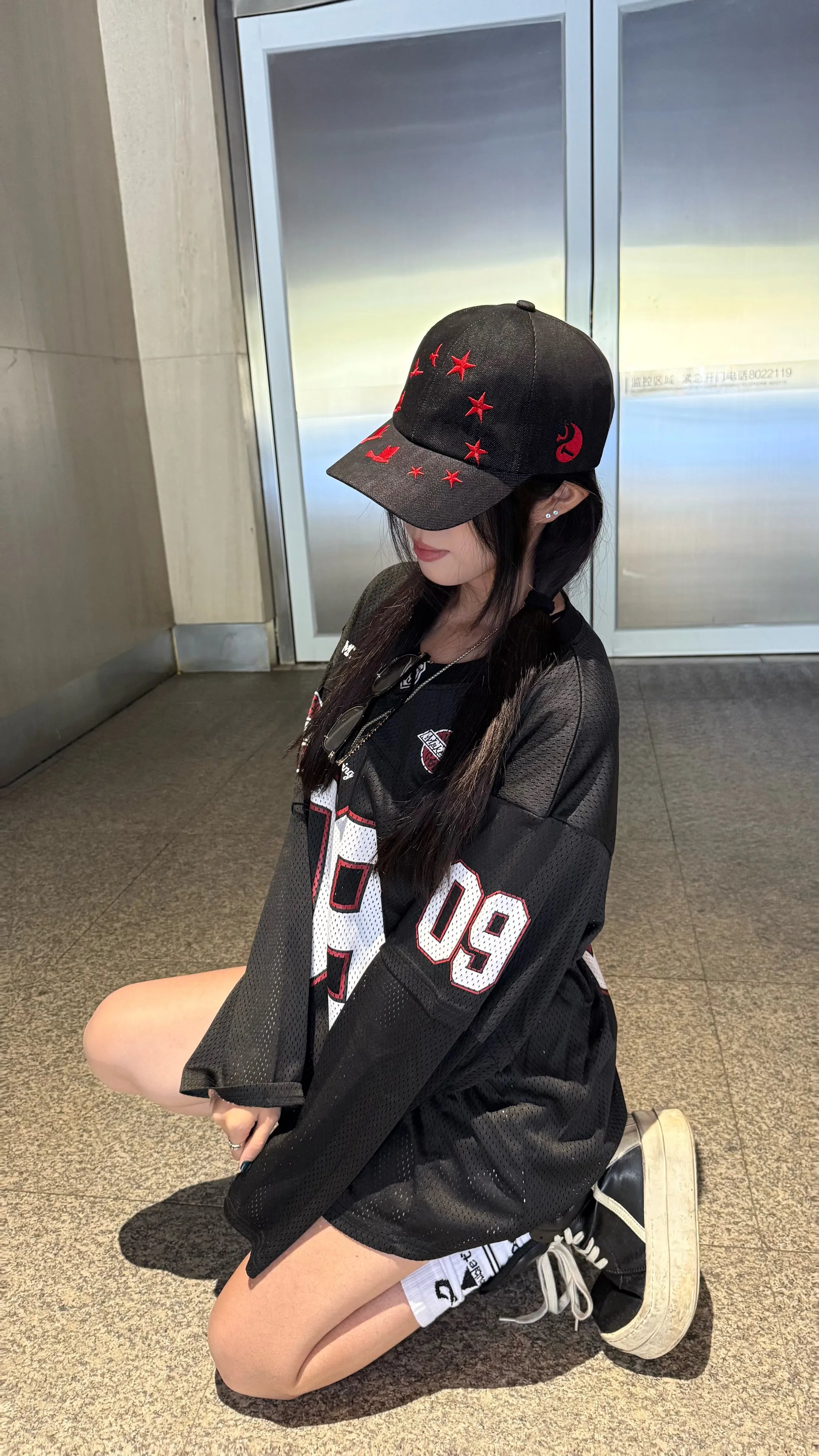 Star Peace Dove Denim Dad Cap