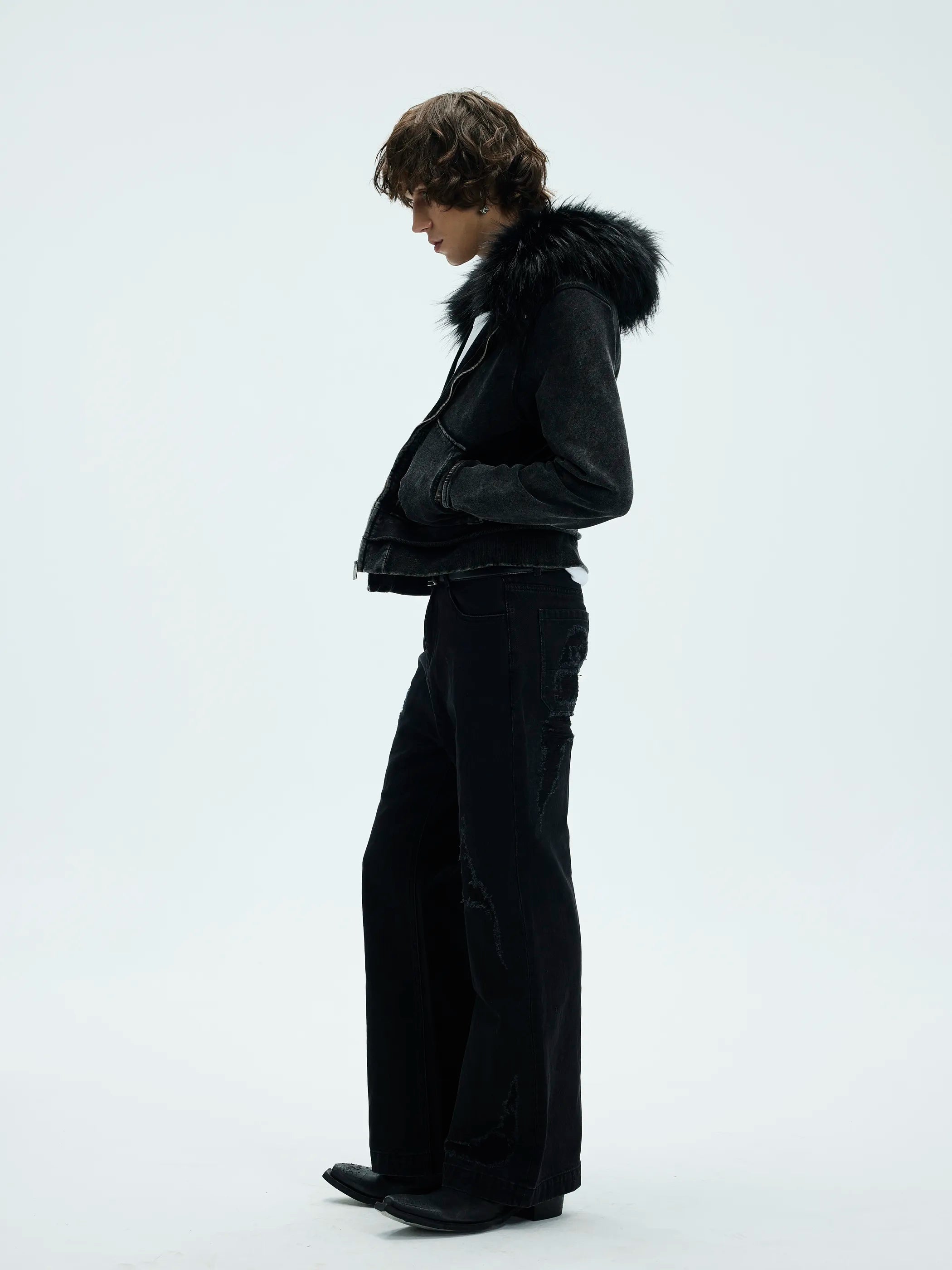 Detachable Hood Hoodie