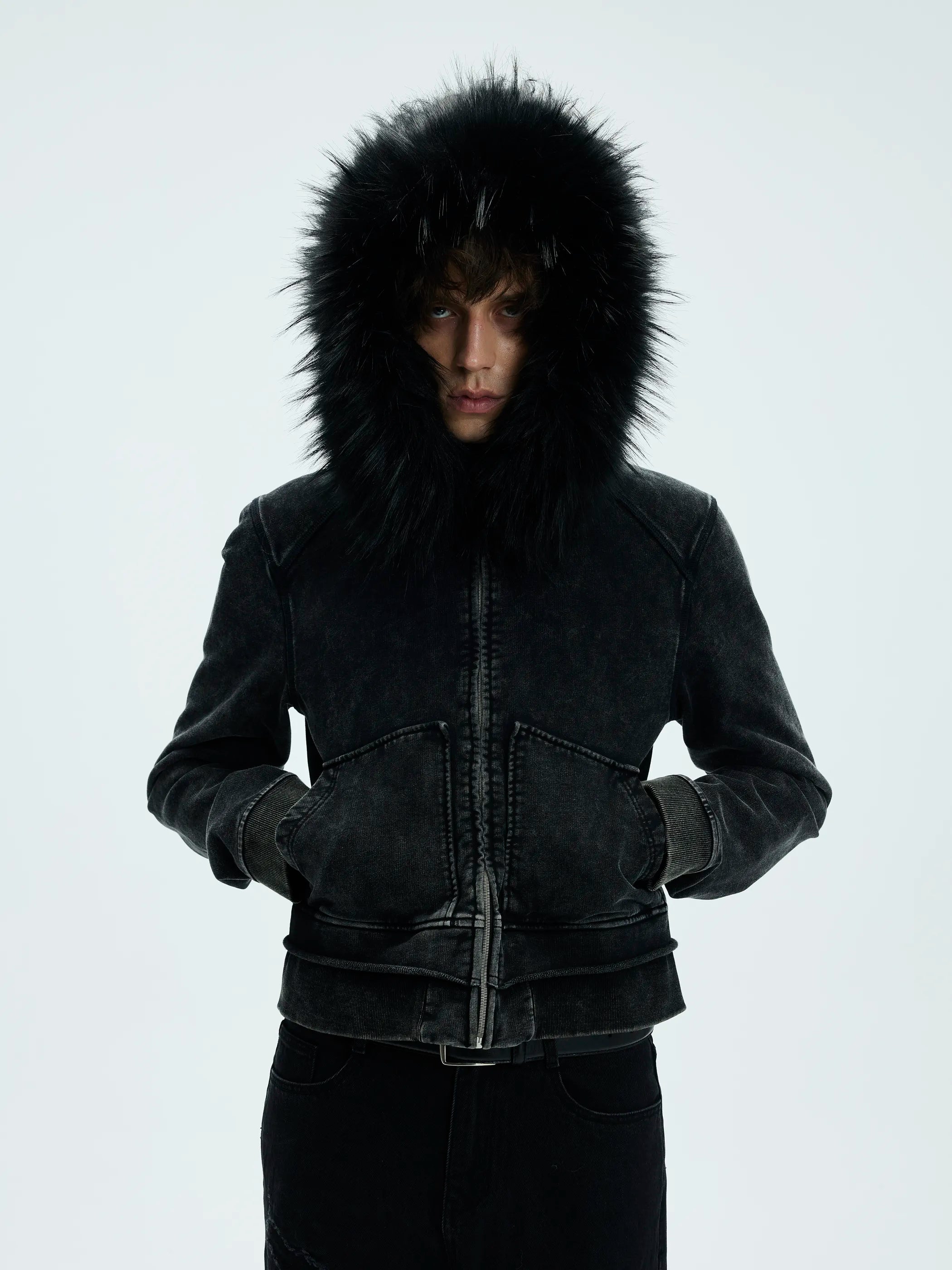 Detachable Hood Hoodie