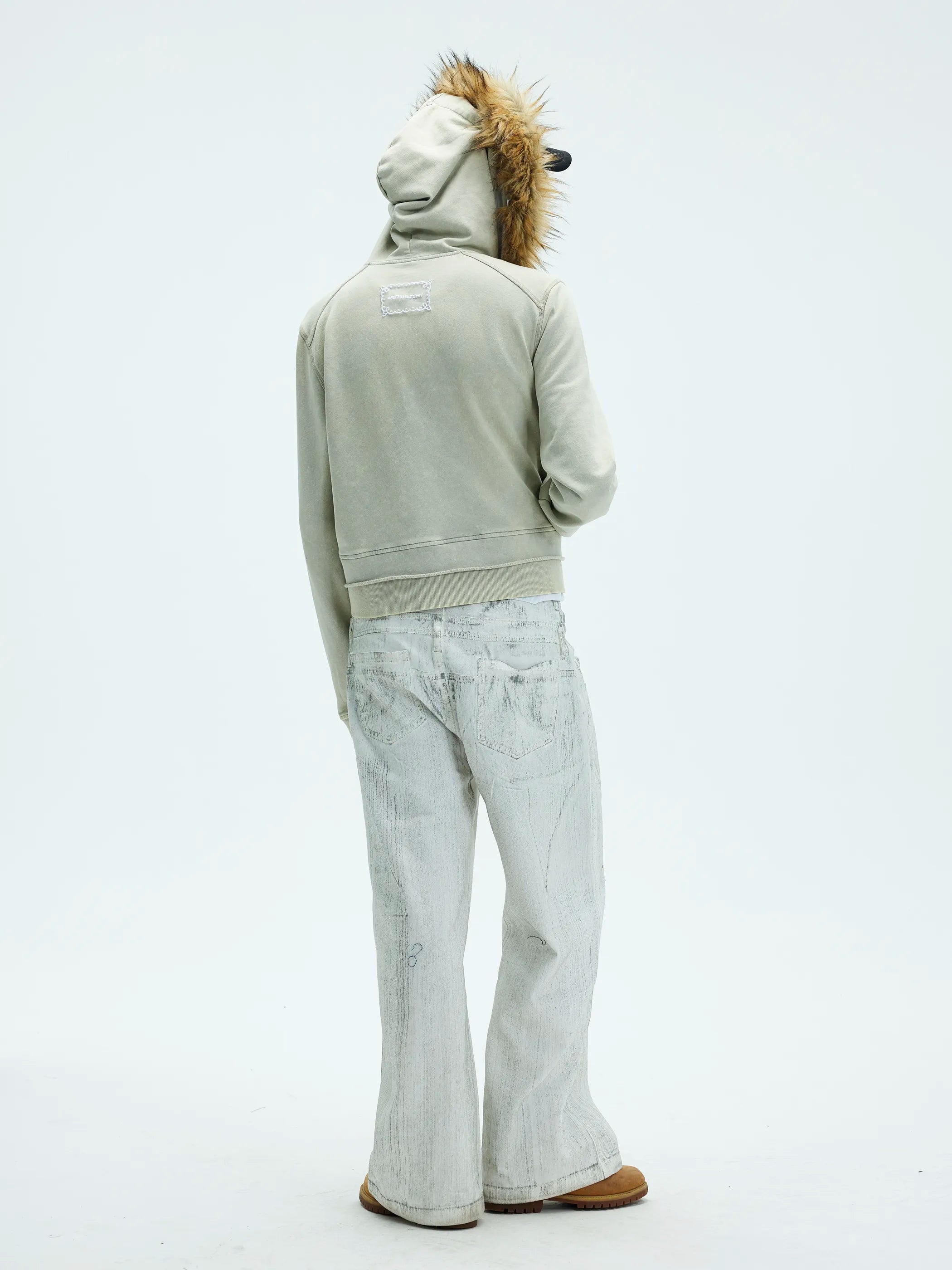 Detachable Hood Hoodie