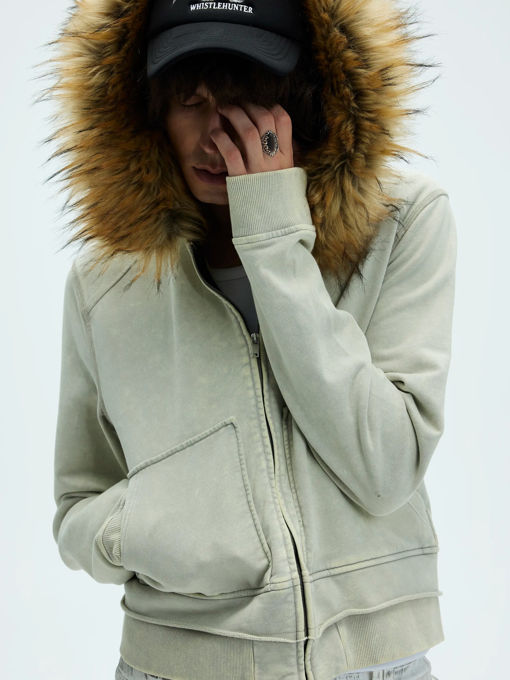 Detachable Hood Hoodie