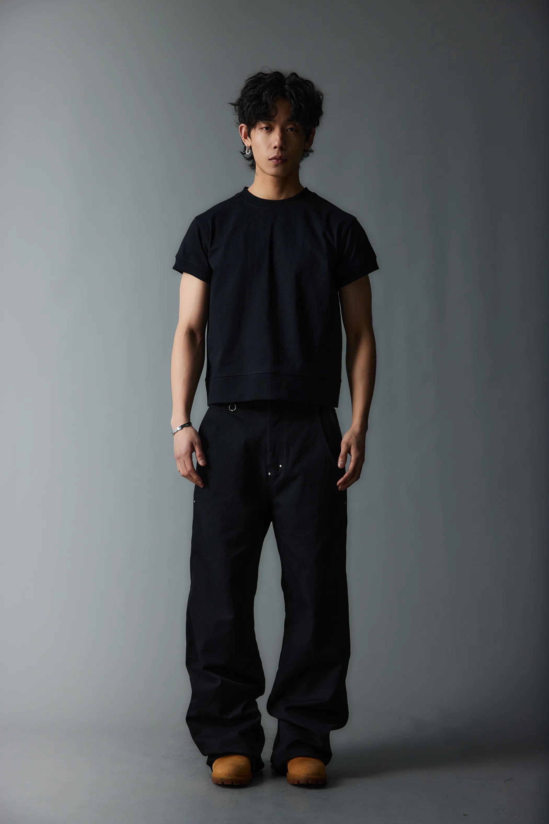 Leather-Label Premium Cotton Tee