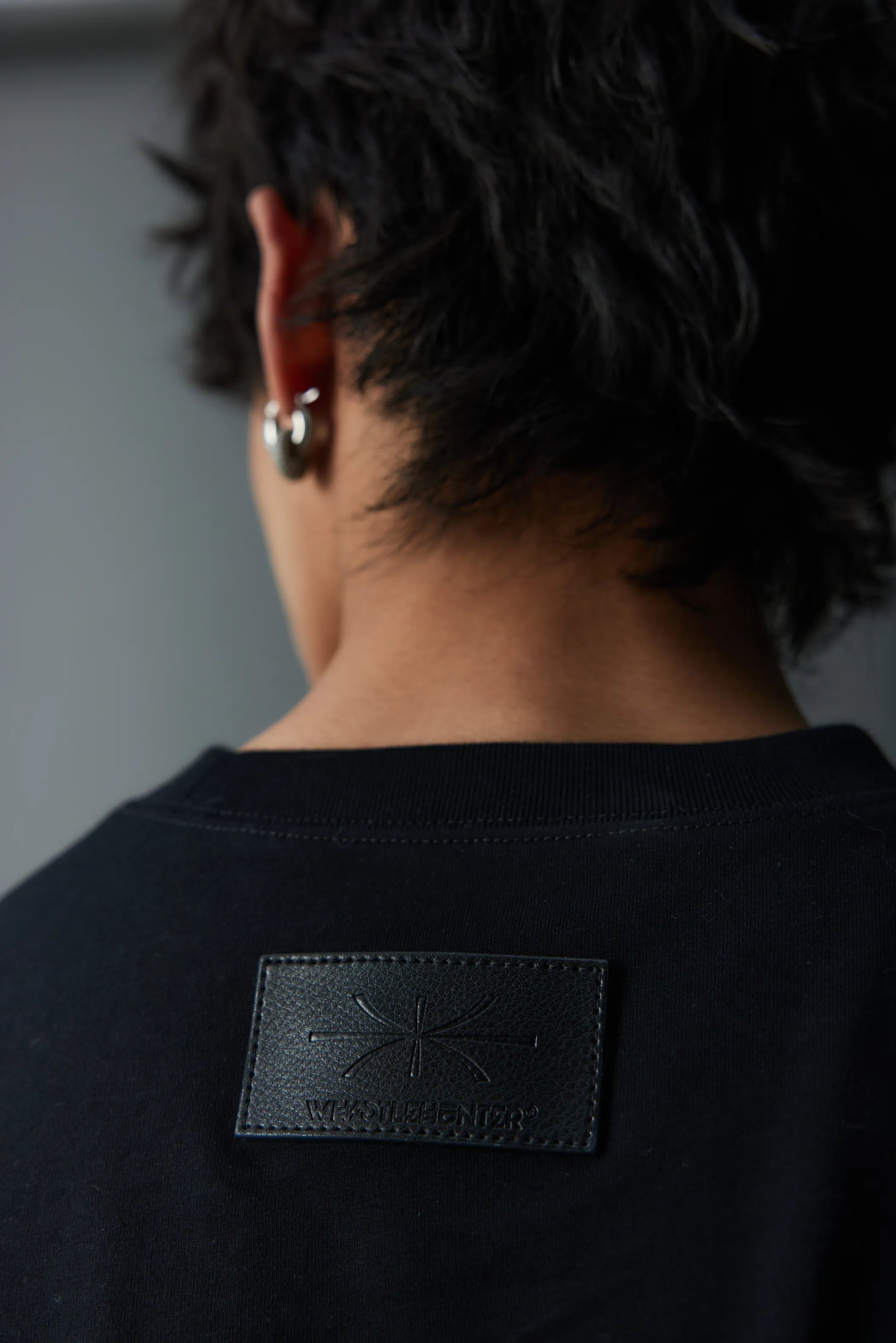 Leather-Label Premium Cotton Tee