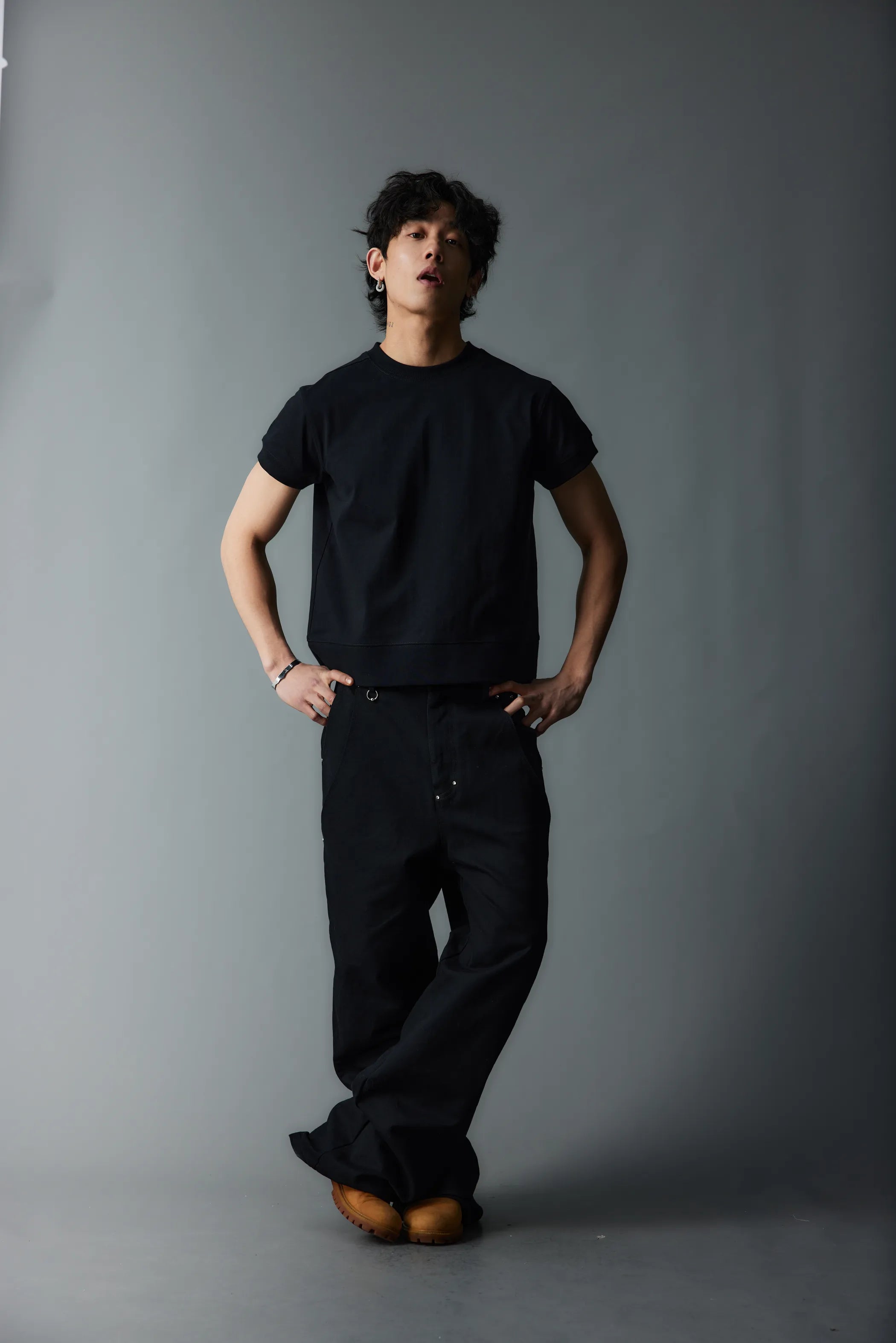 Leather-Label Premium Cotton Tee