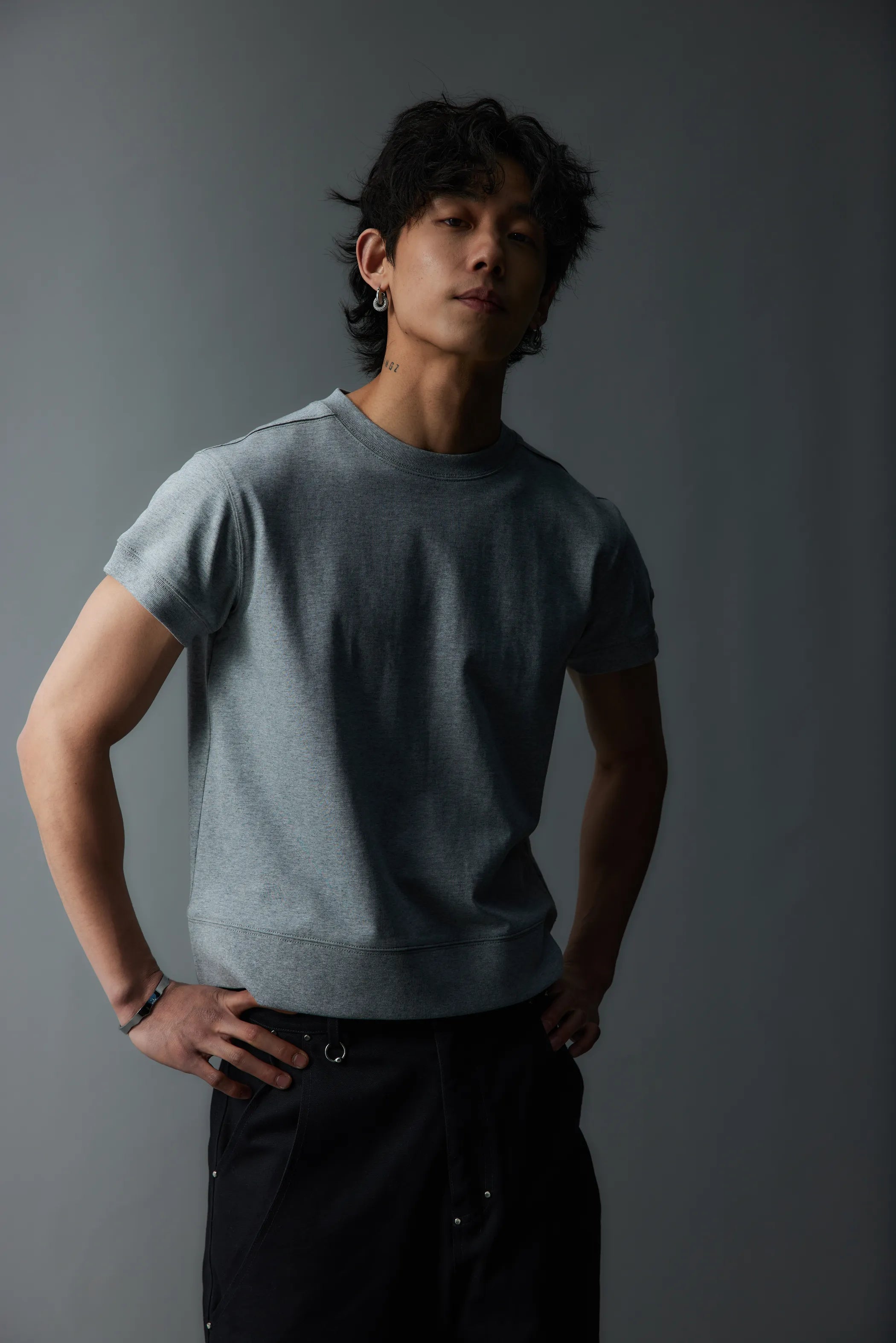 Leather-Label Premium Cotton Tee