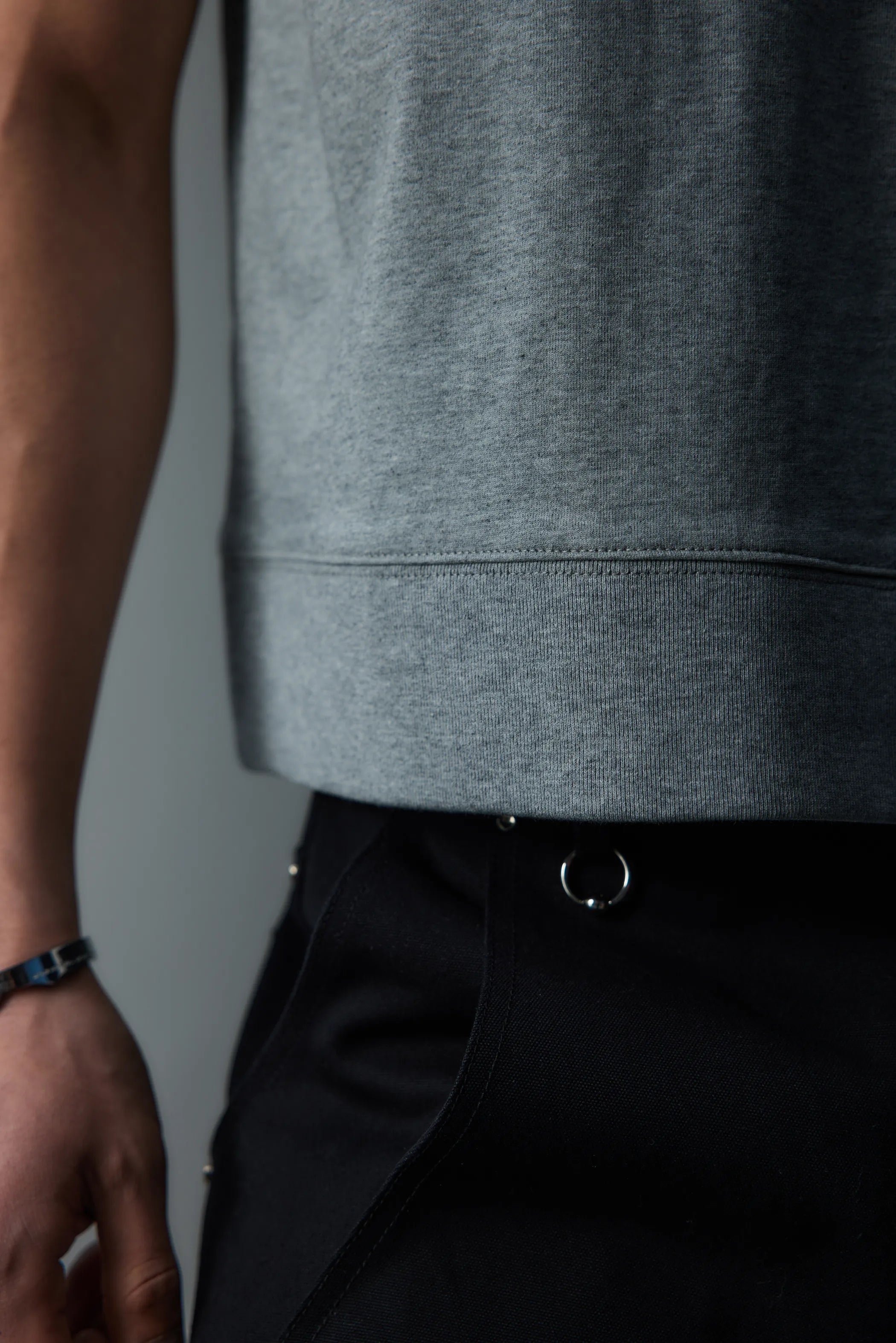 Leather-Label Premium Cotton Tee