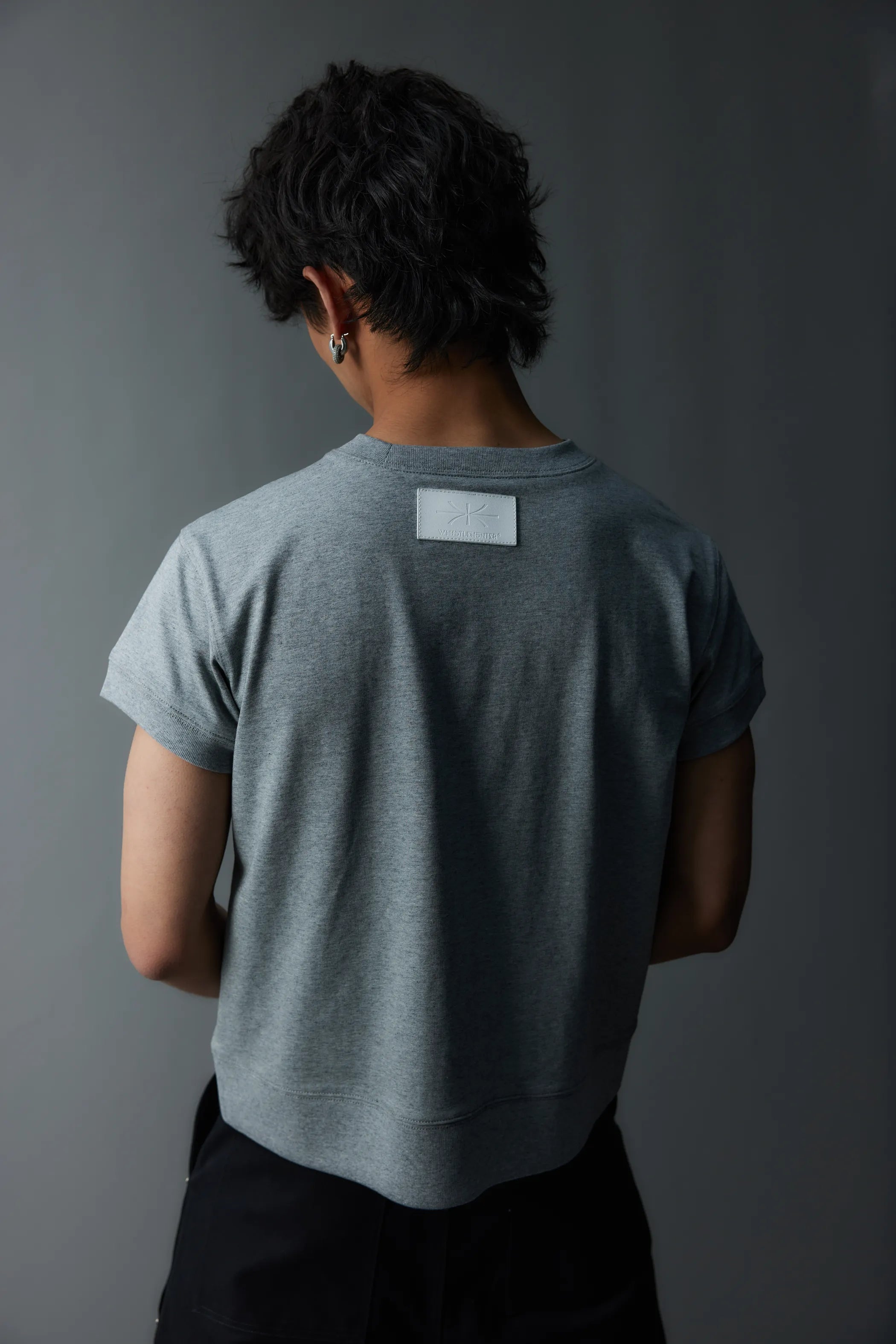 Leather-Label Premium Cotton Tee