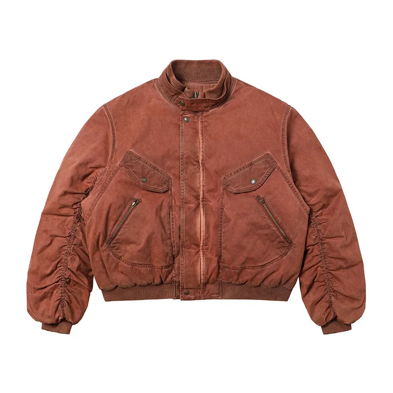 "New Sun" bomber jacket cotton coat
