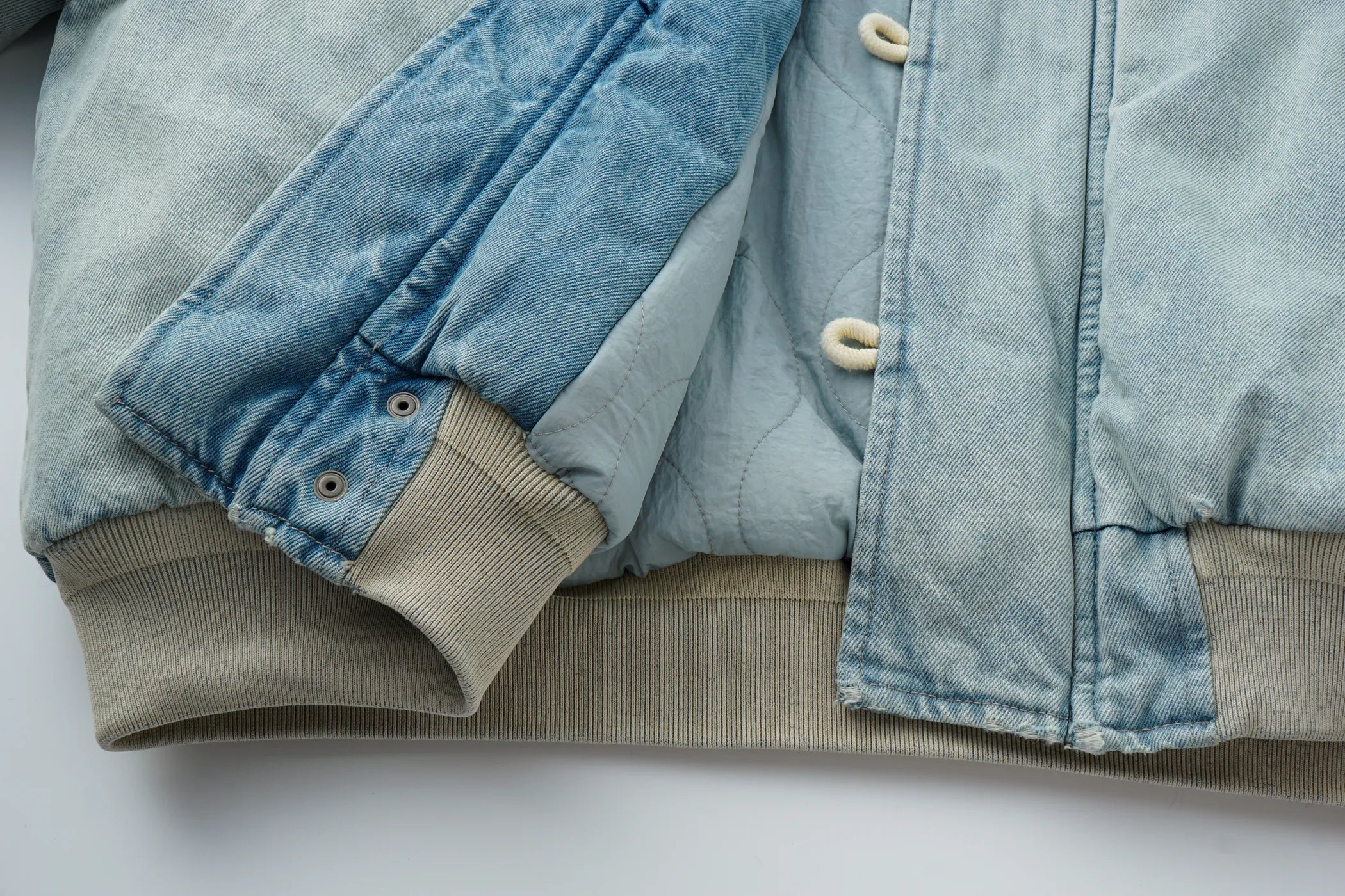 "Swim Until the Sea Turns Blue" N-2B flight jacket
