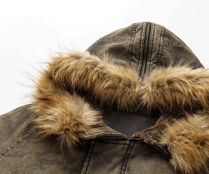 Washed N-2B bomber flight jacket