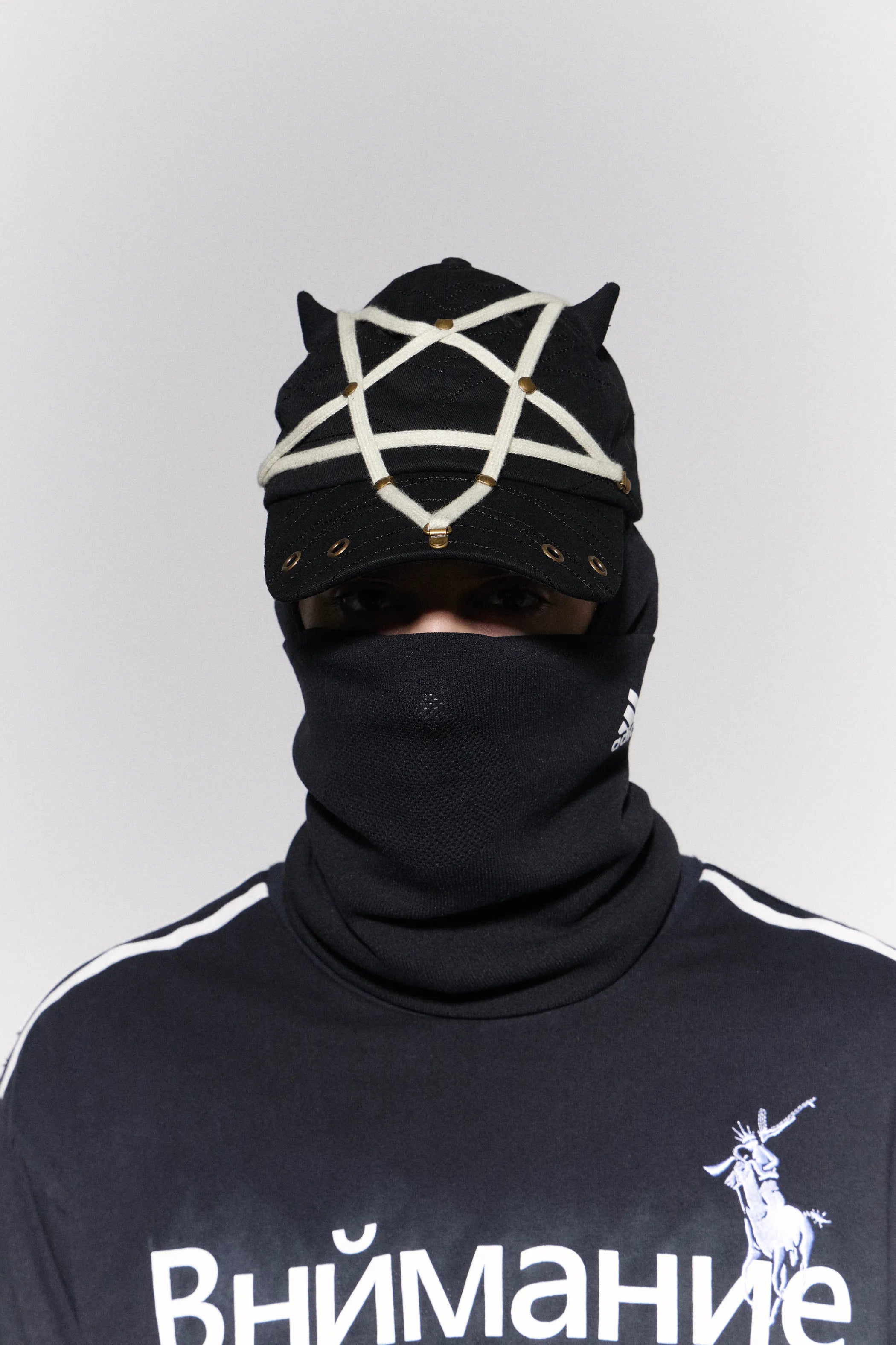 Black Pentagram Cap