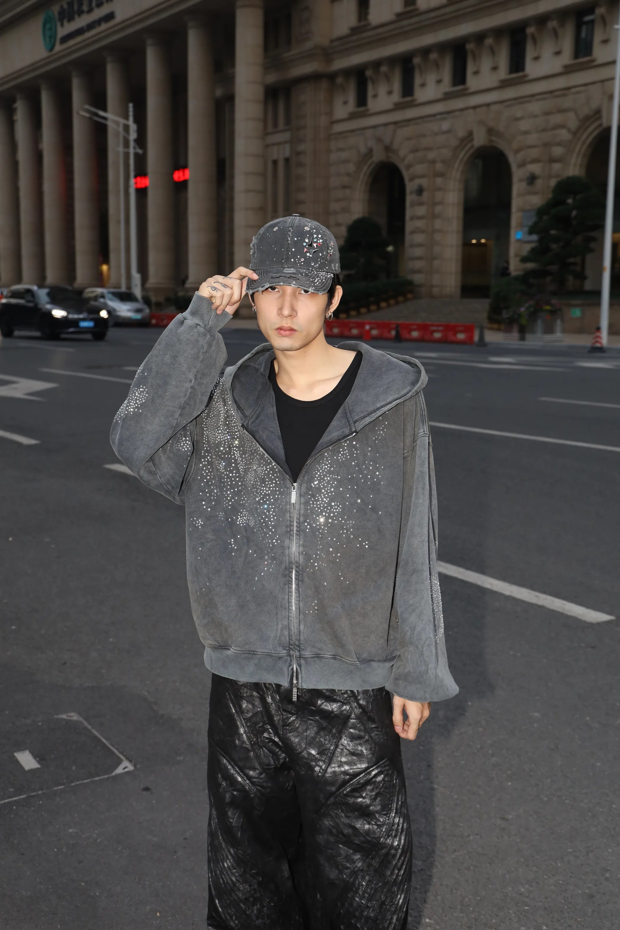 Rhinestone Baseball Cap