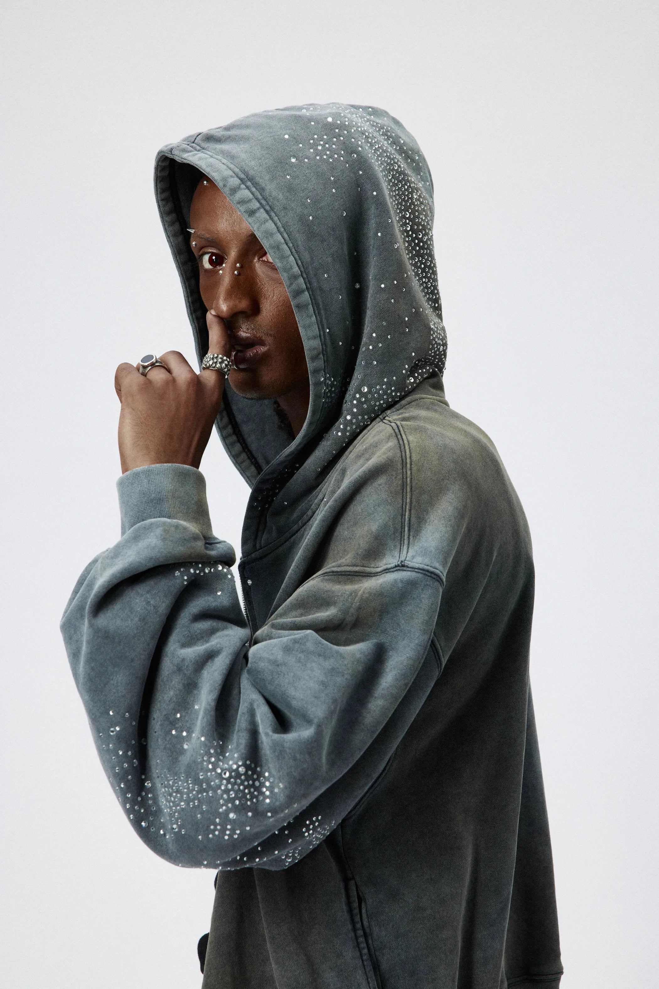 Rhinestone Sweatshirt