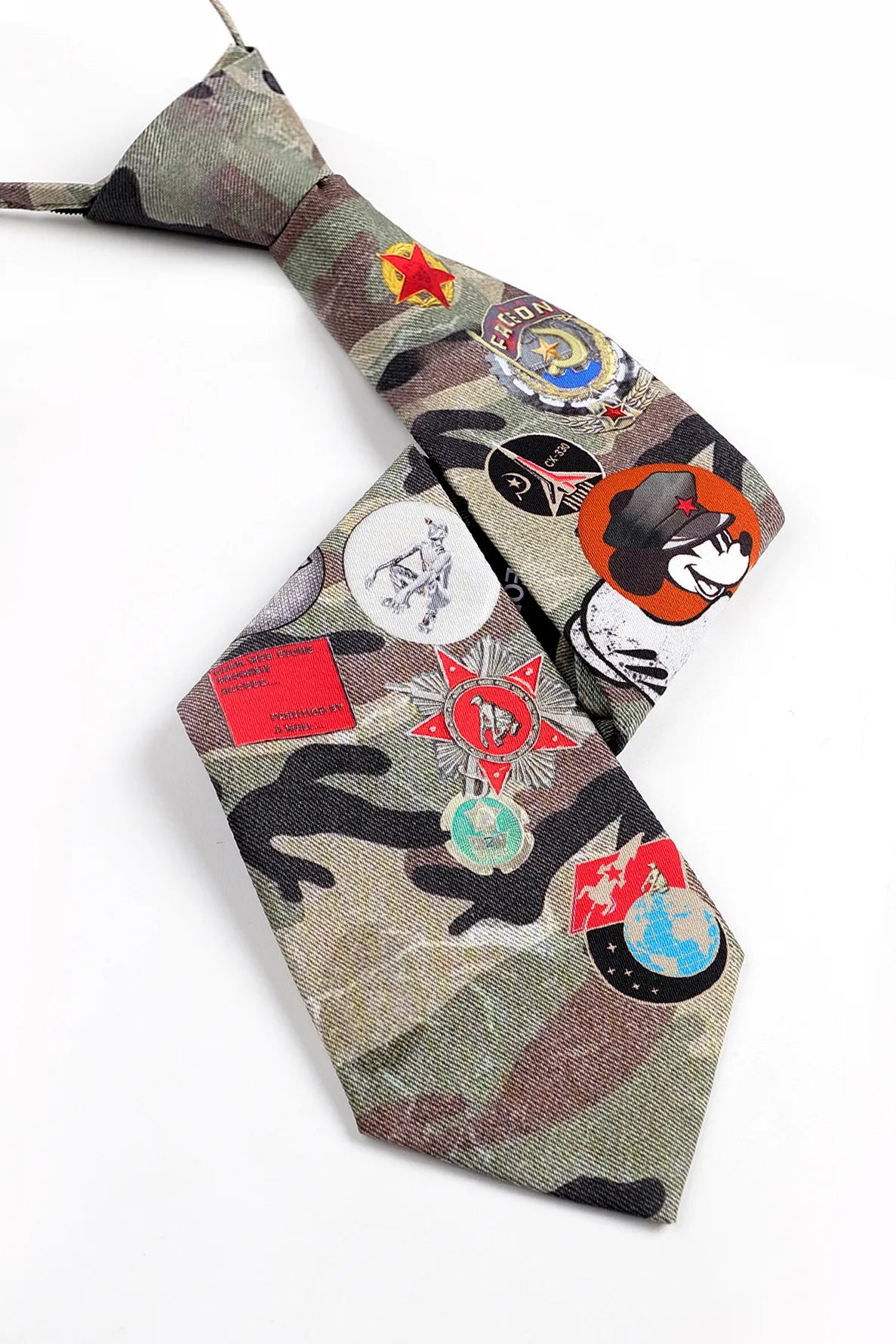 Glory Medal Camouflage Necktie