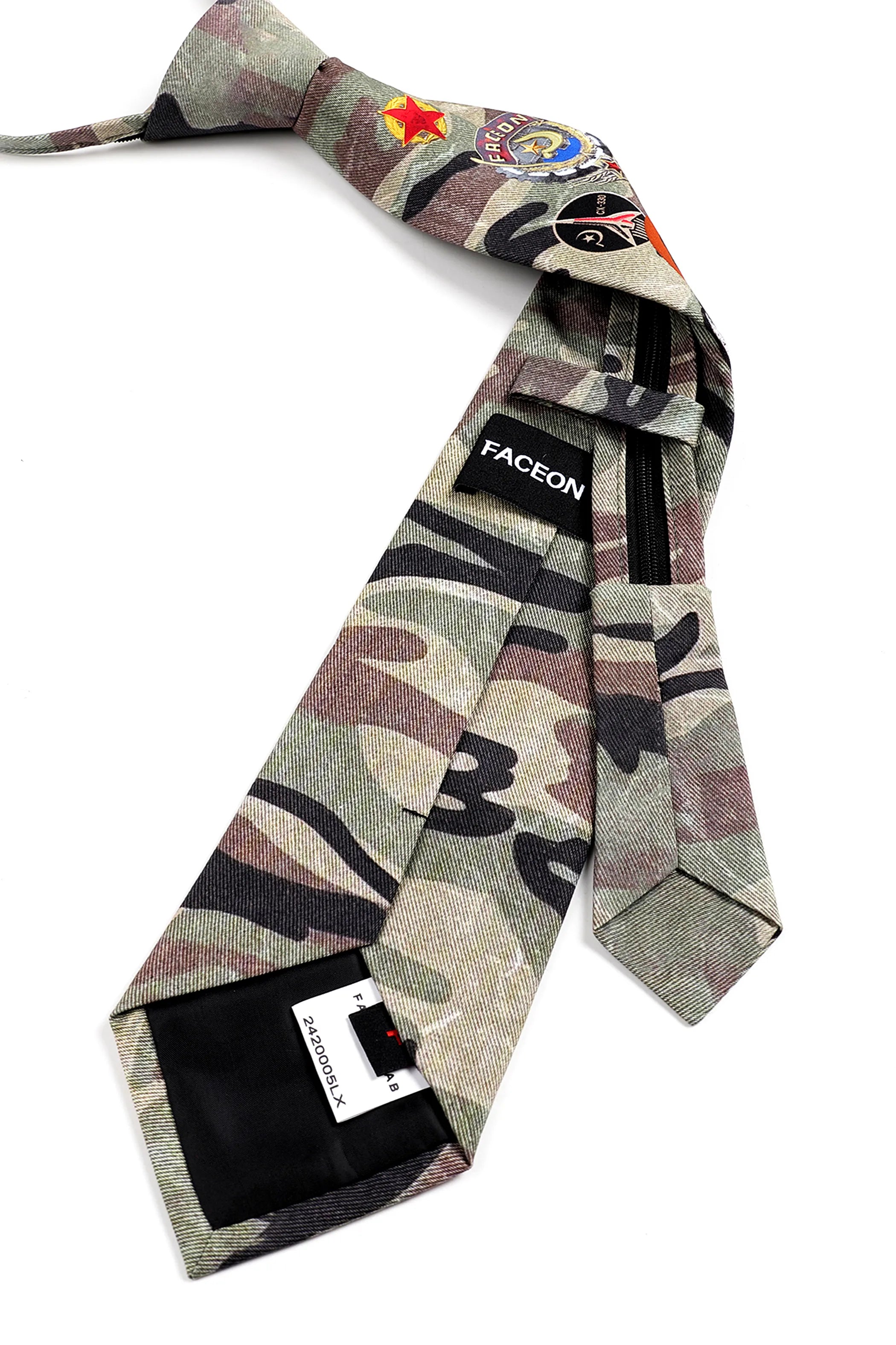 Glory Medal Camouflage Necktie