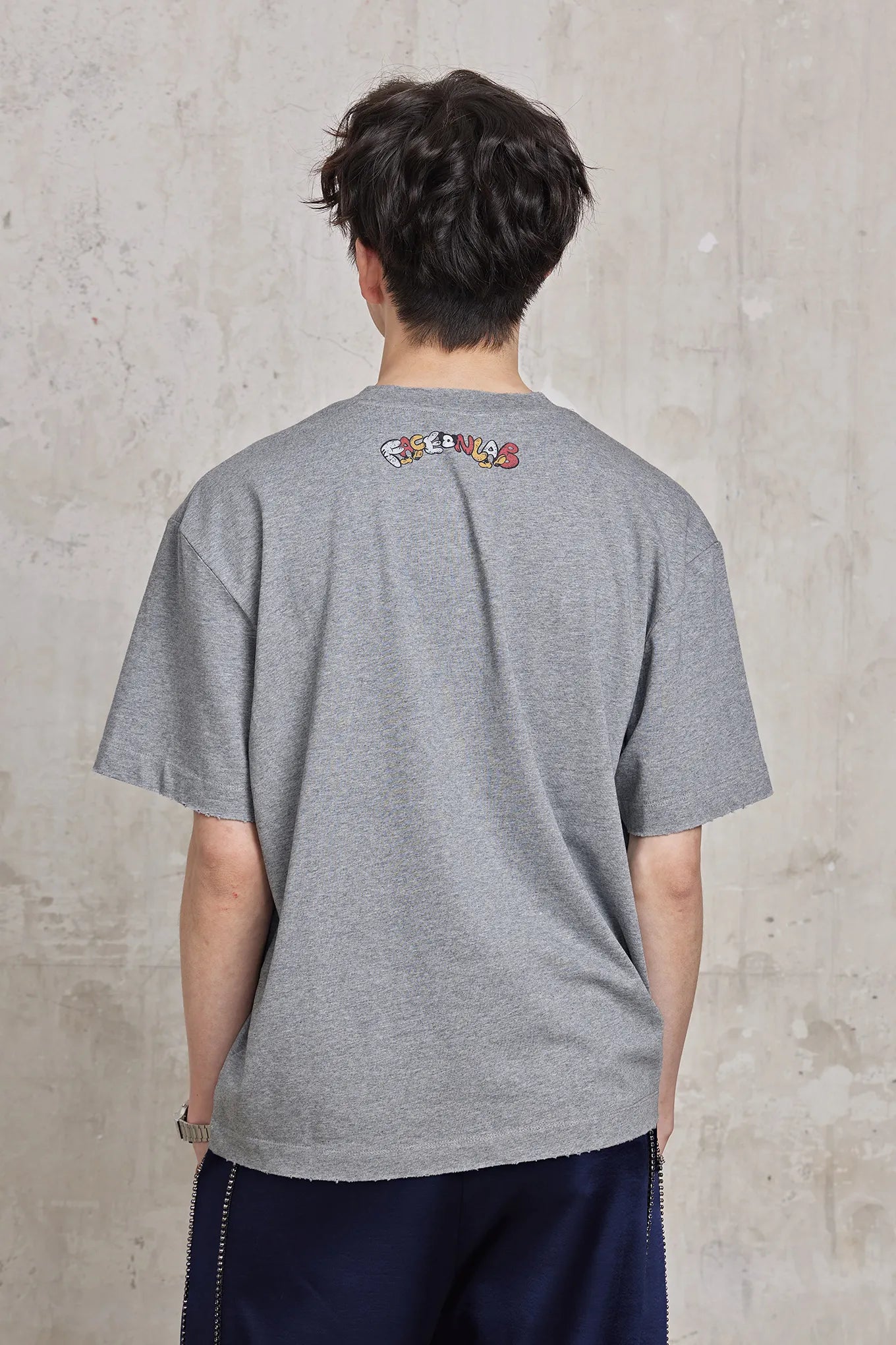 Mickey Mouse Graphic Distressed Tee