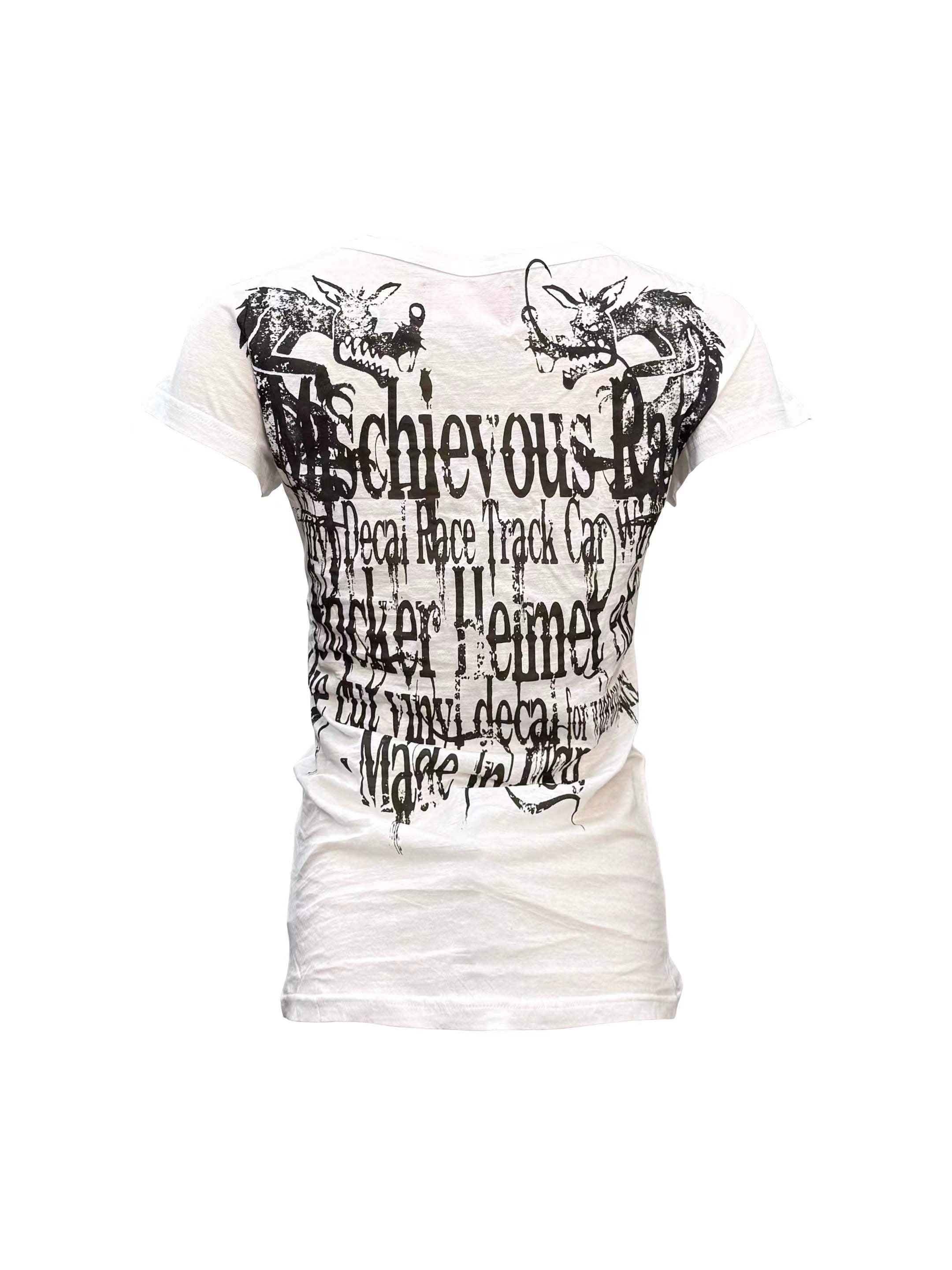 Mischievous Rat Graphic Tee