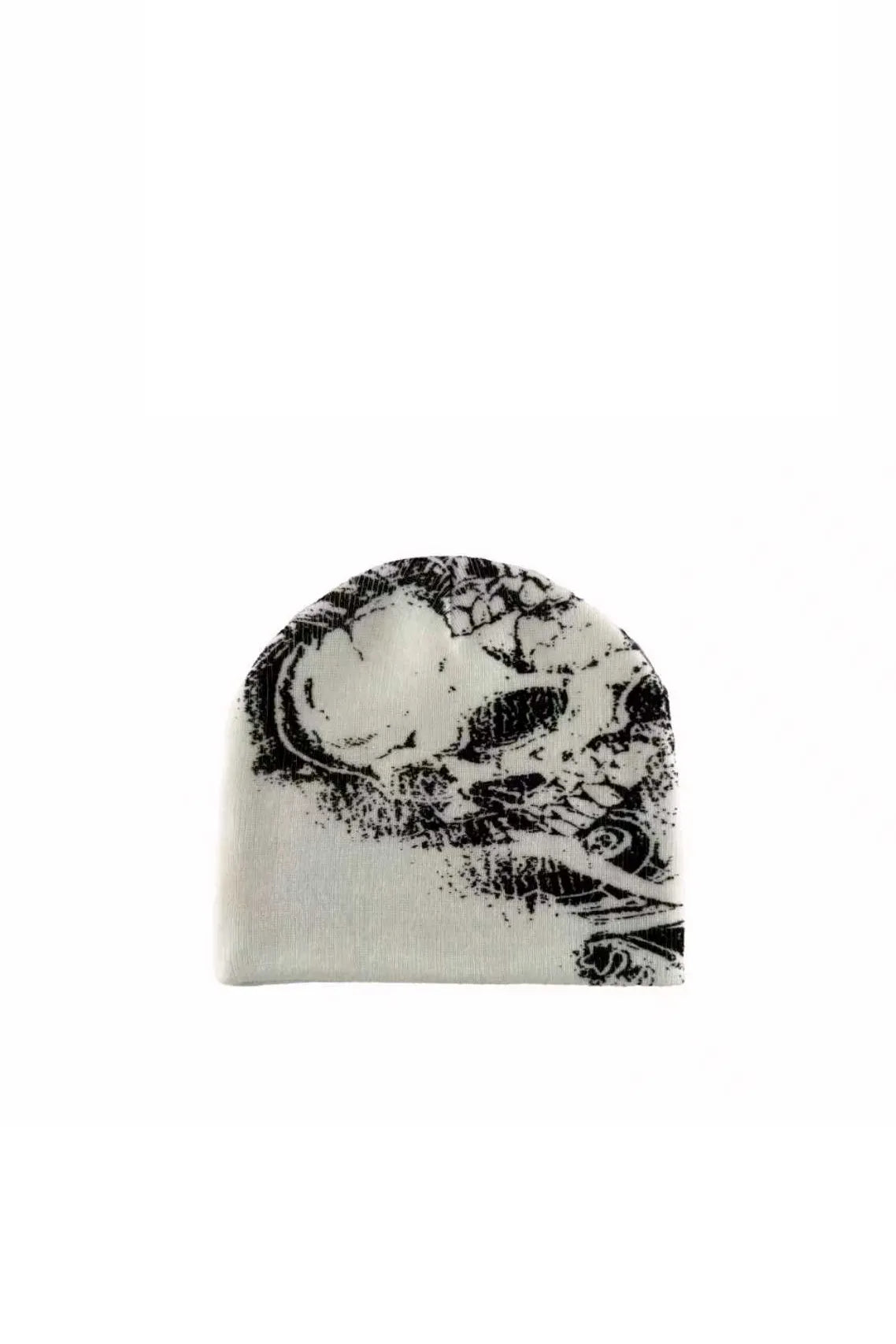 Skull Graphic Knit Beanie