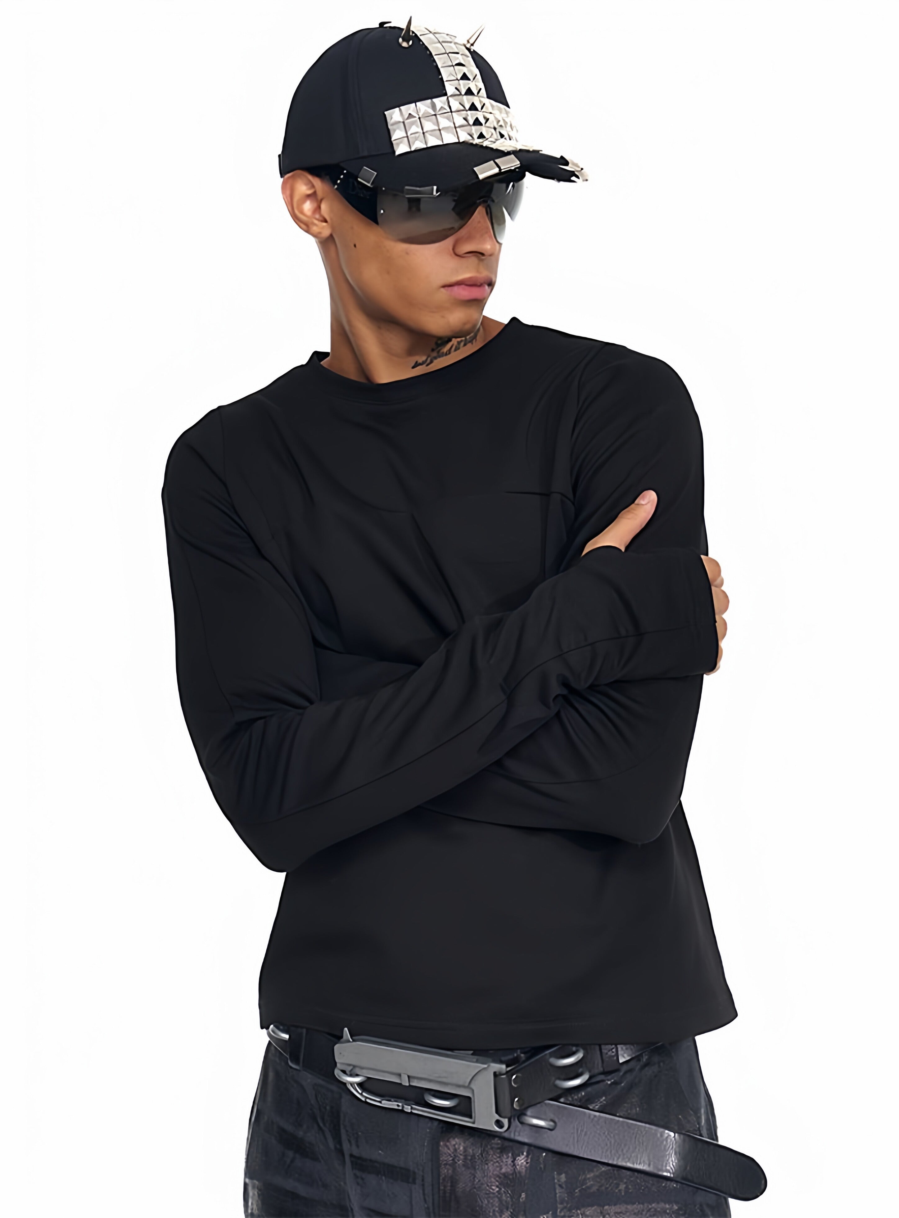"RЖЯ" Cross iron-plate rivet cap