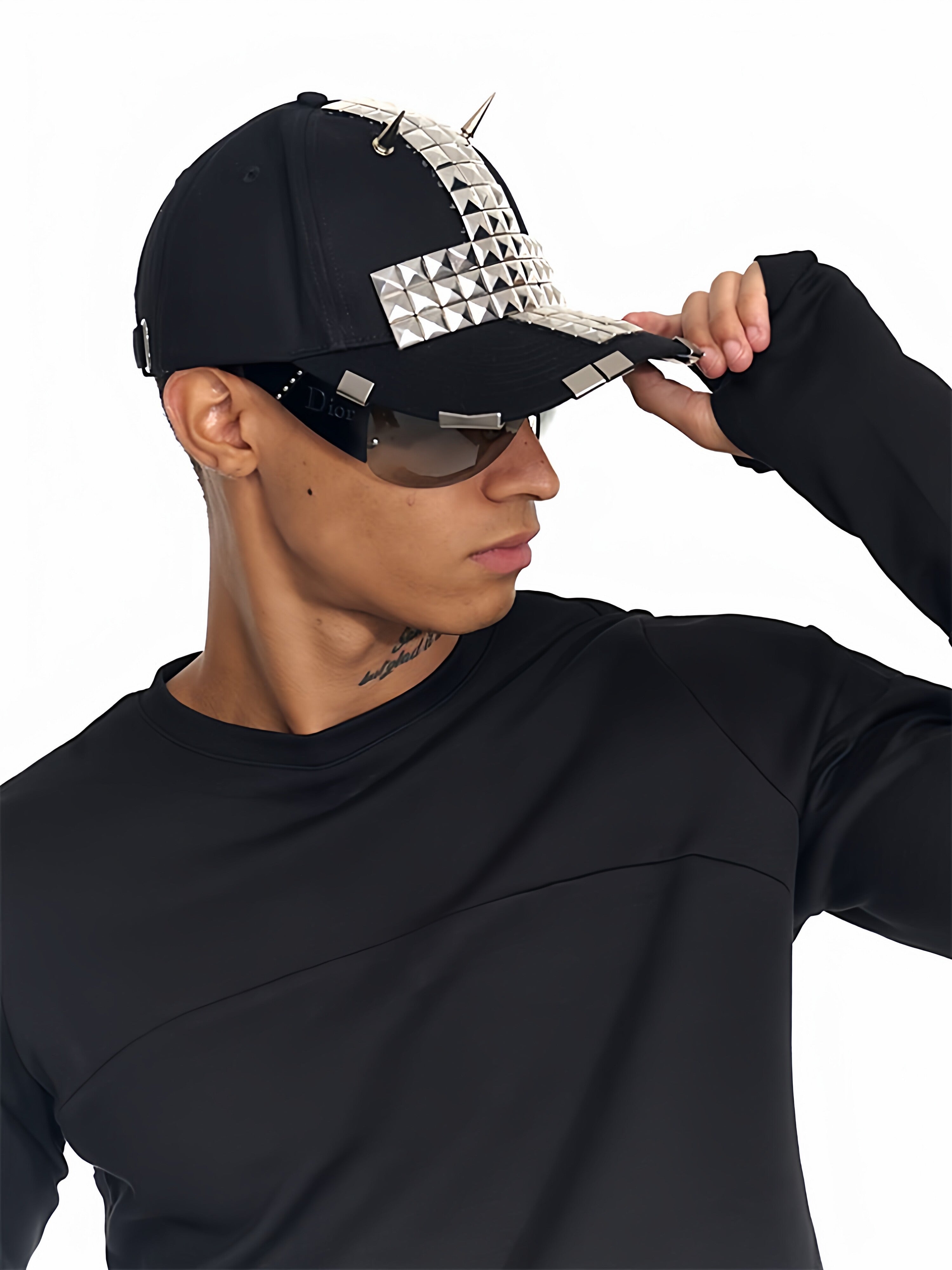 "RЖЯ" Cross iron-plate rivet cap